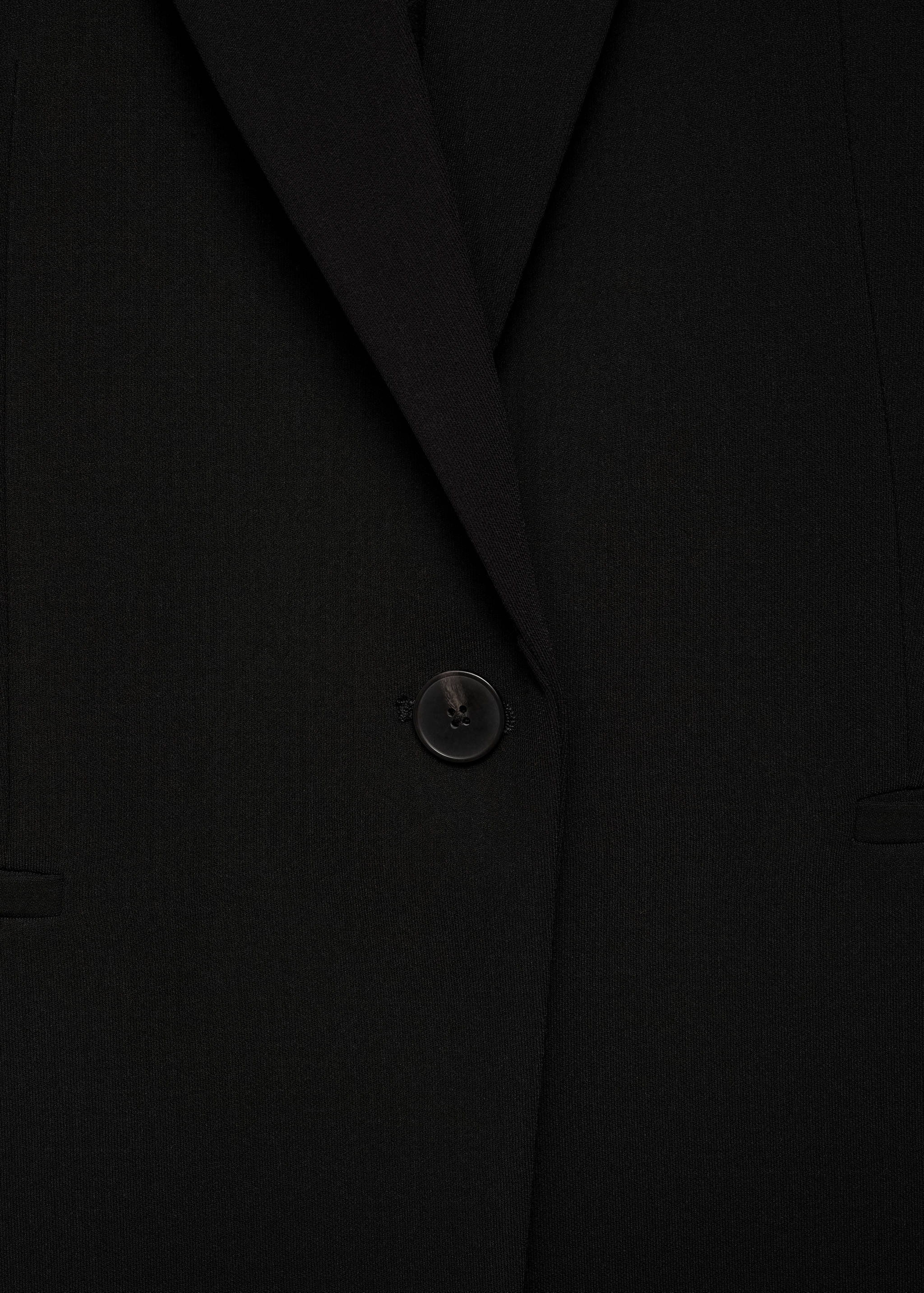 Straight-fit suit blazer - Details of the article 8