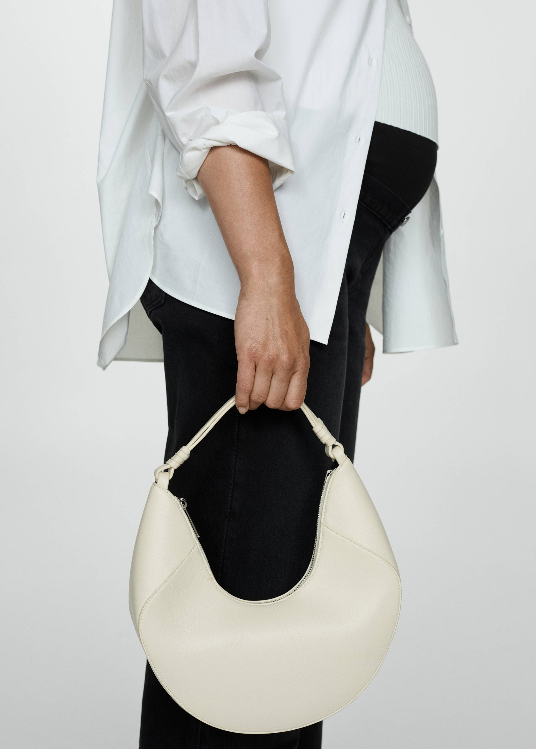 Maternity wide leg jeans - Details of the article 6