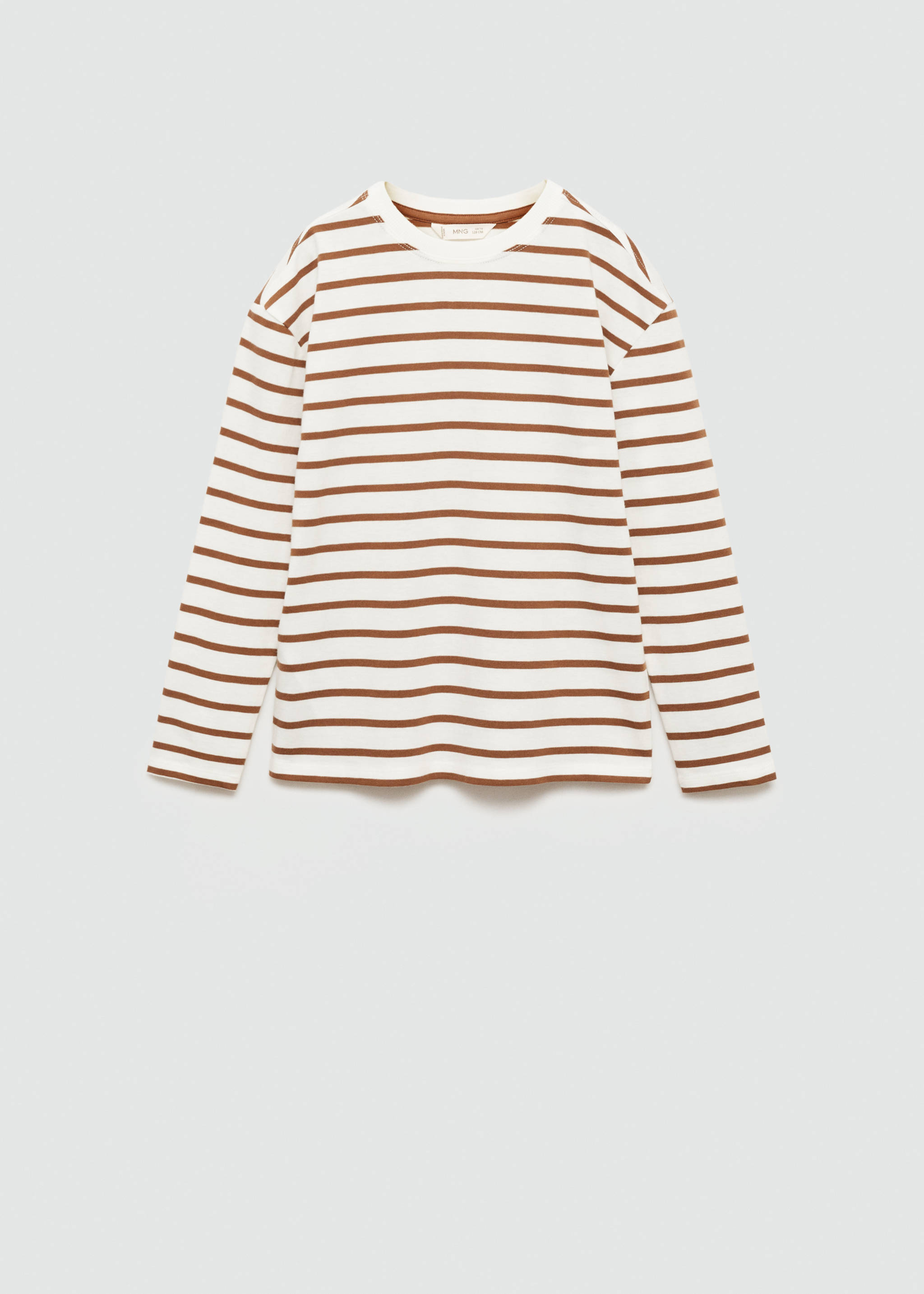 Striped long sleeves t-shirt - Article without model