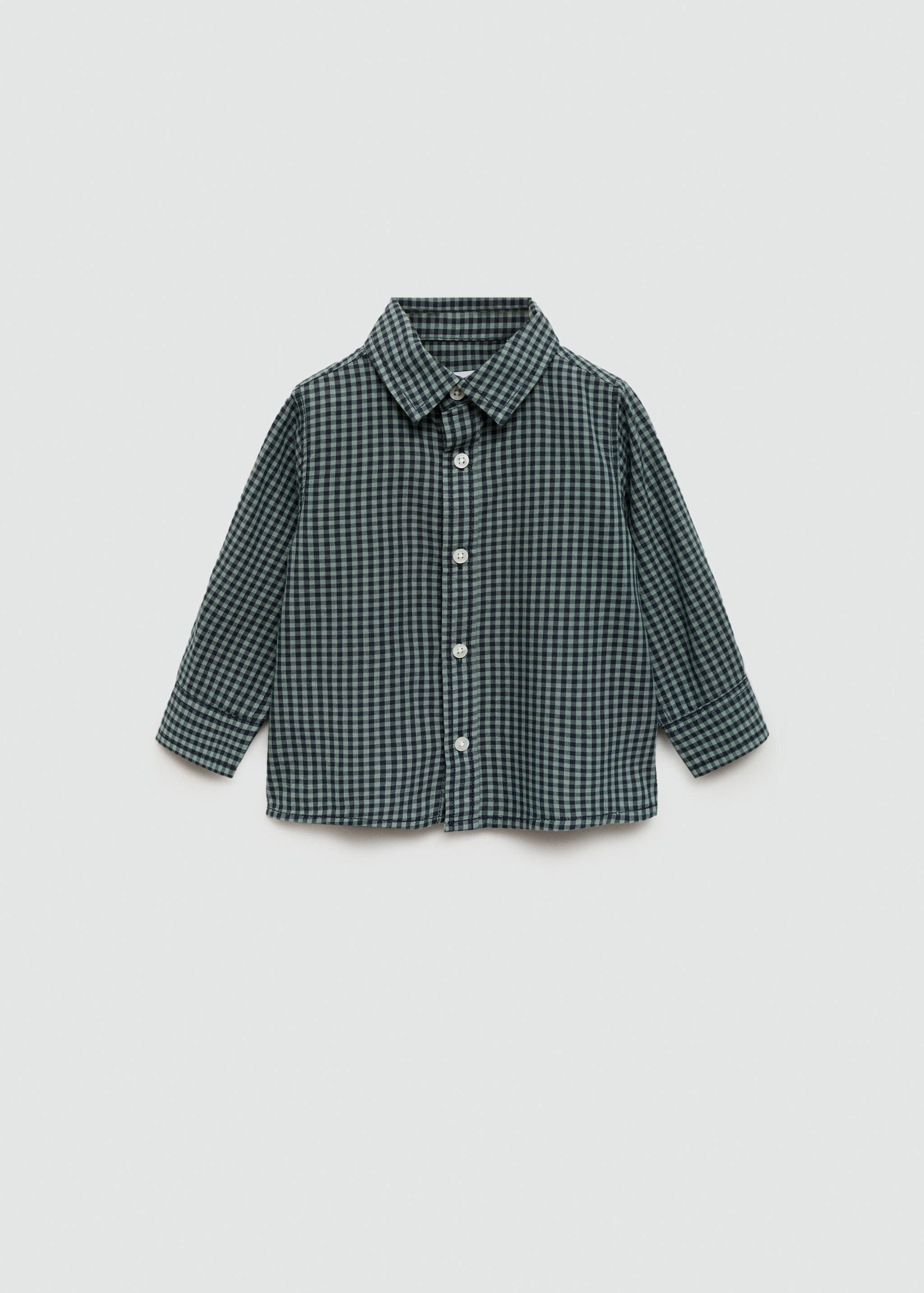 Gingham check shirt - Article without model