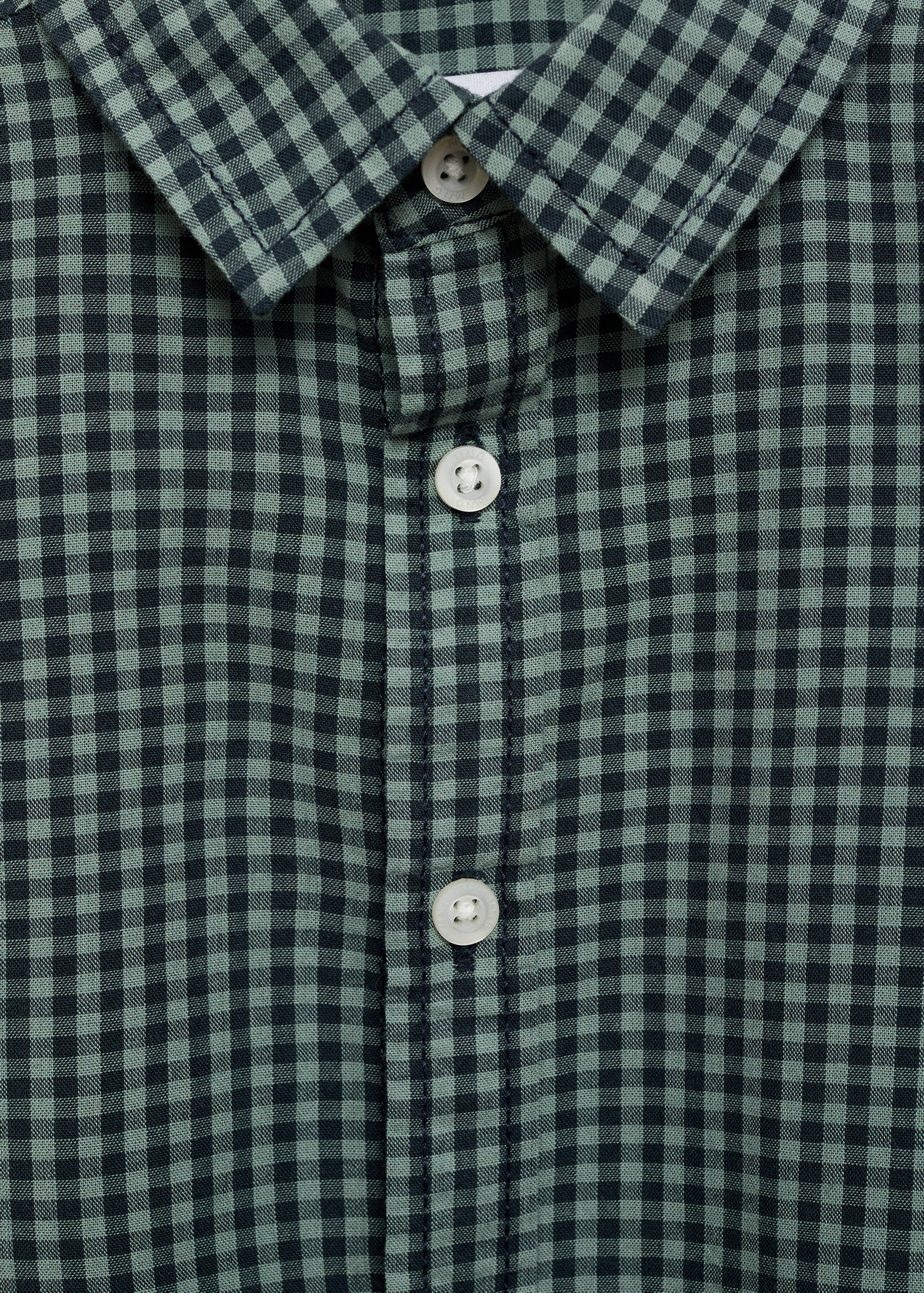 Gingham check shirt - Details of the article 8
