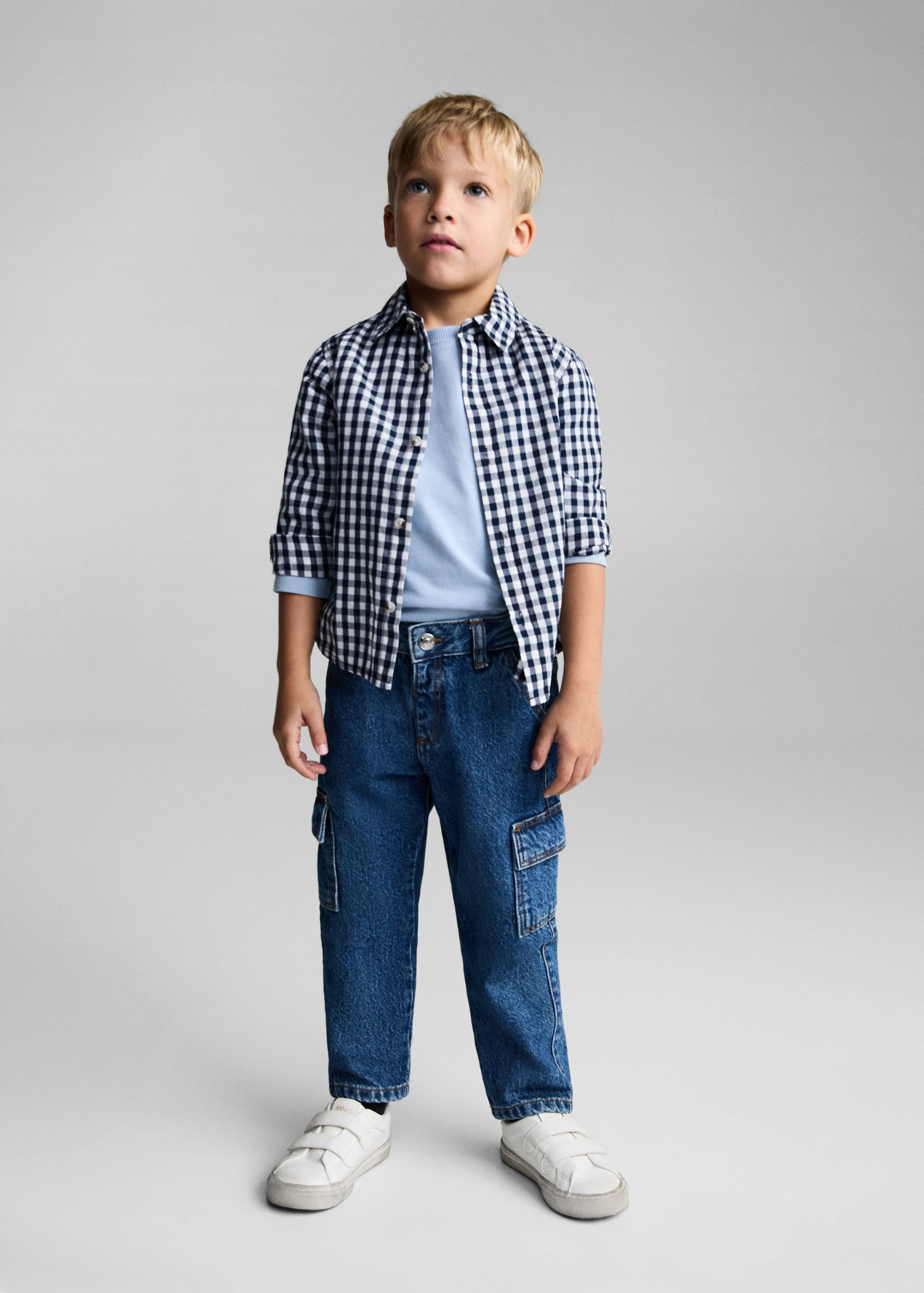 Camisa cuadros vichy - Plano general