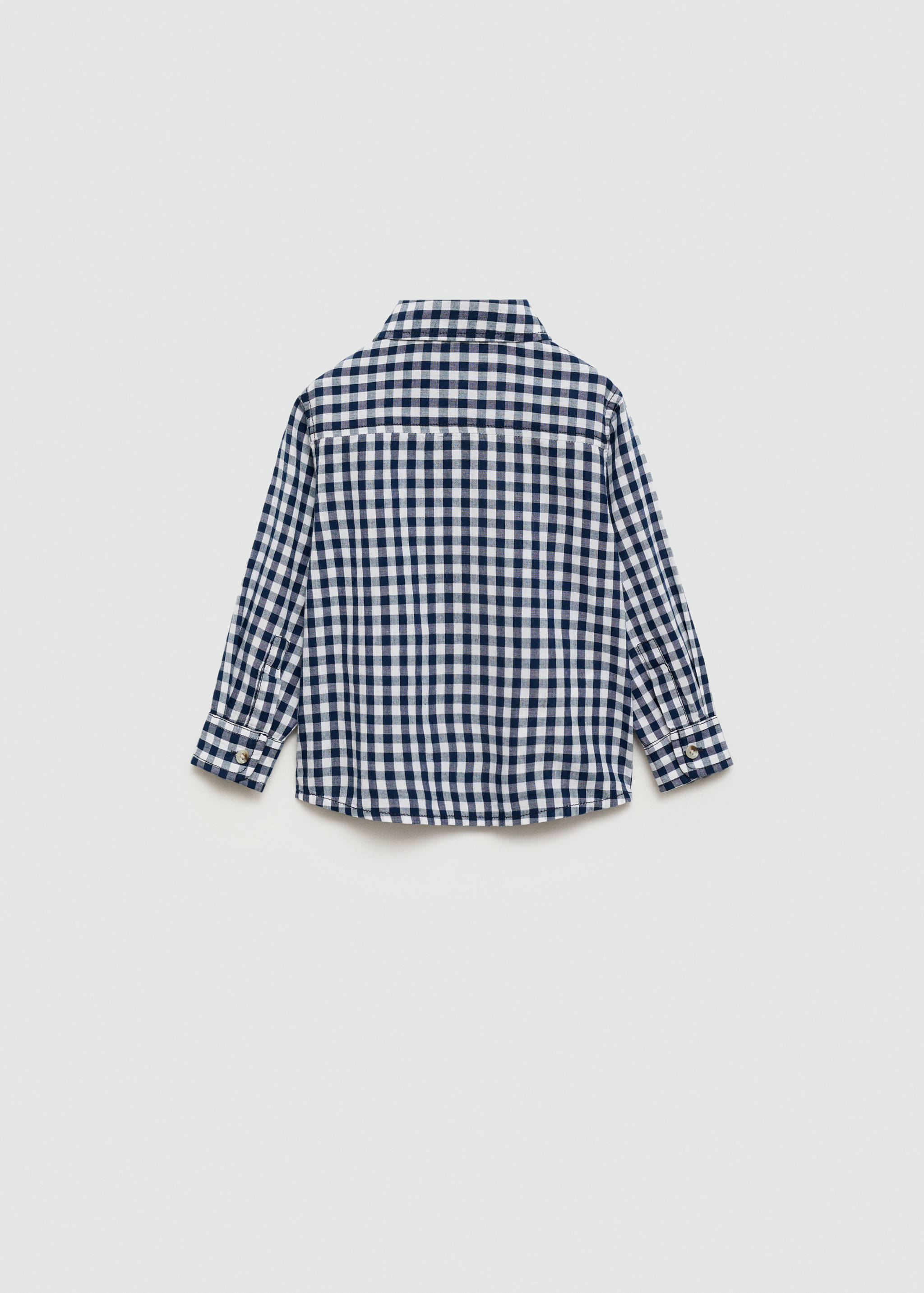 Camisa cuadros vichy - Reverso del artículo