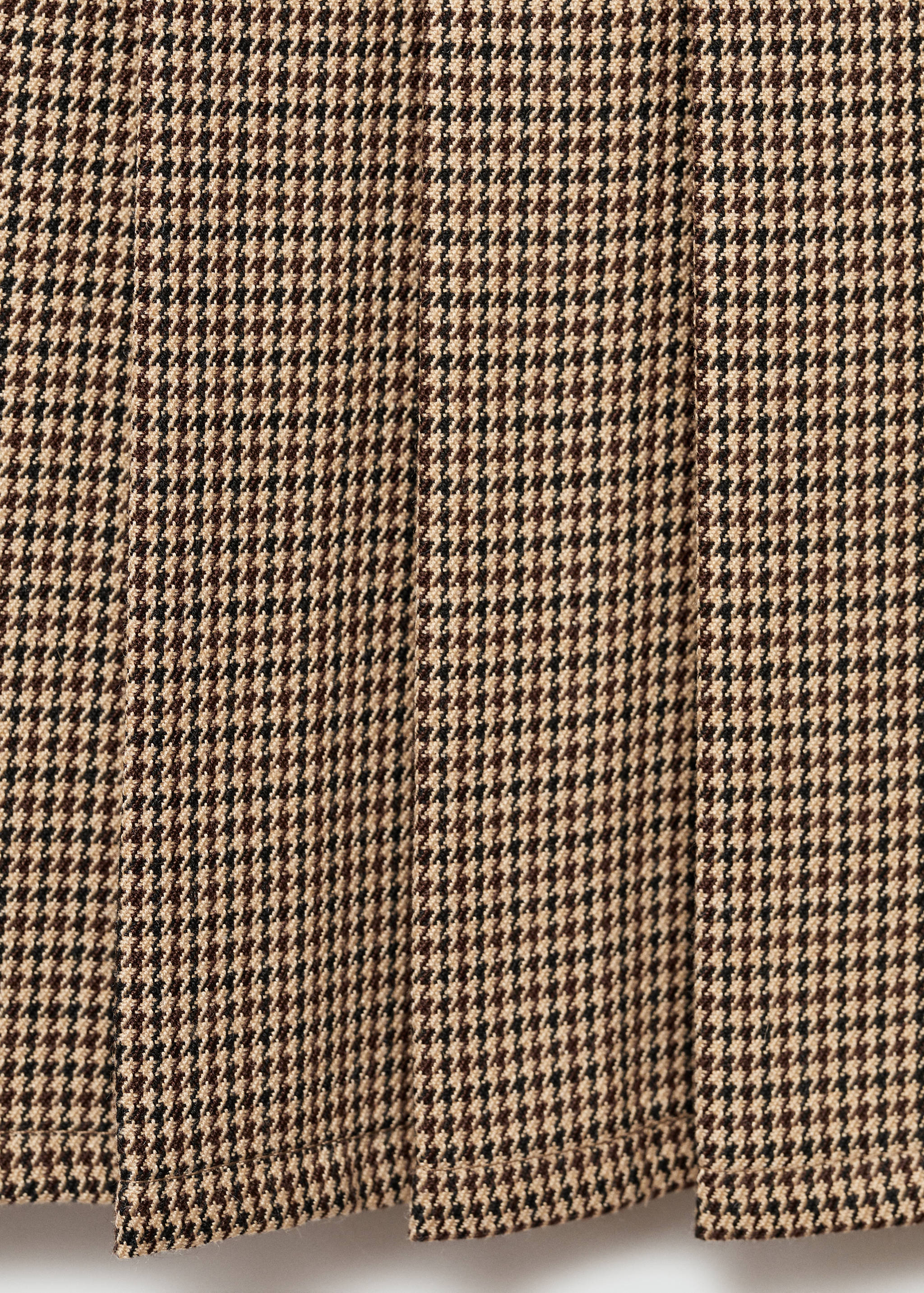 Houndstooth mini-skirt - Details of the article 0