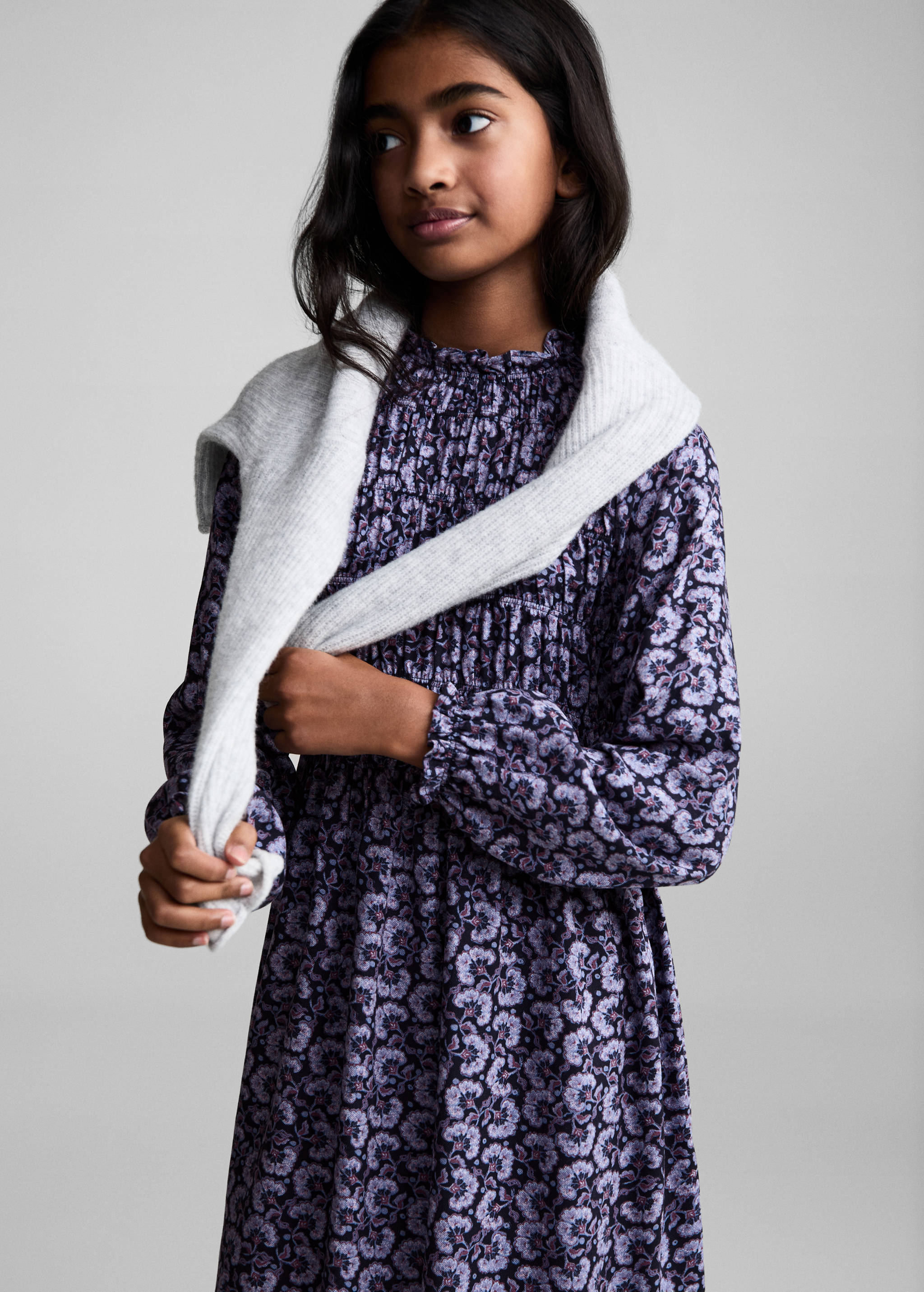 Flower print dress - Medium plane