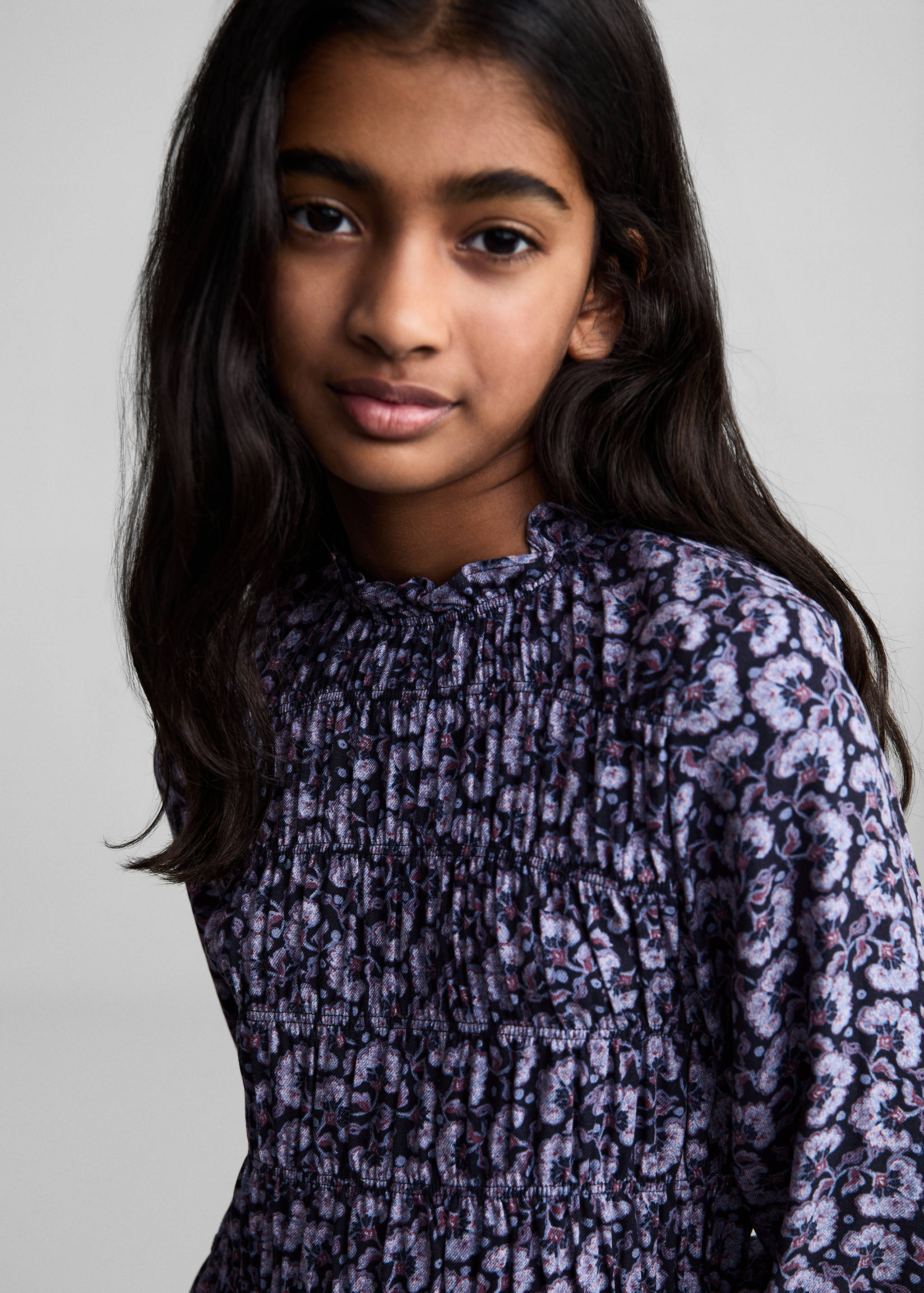 Flower print dress - Details of the article 1