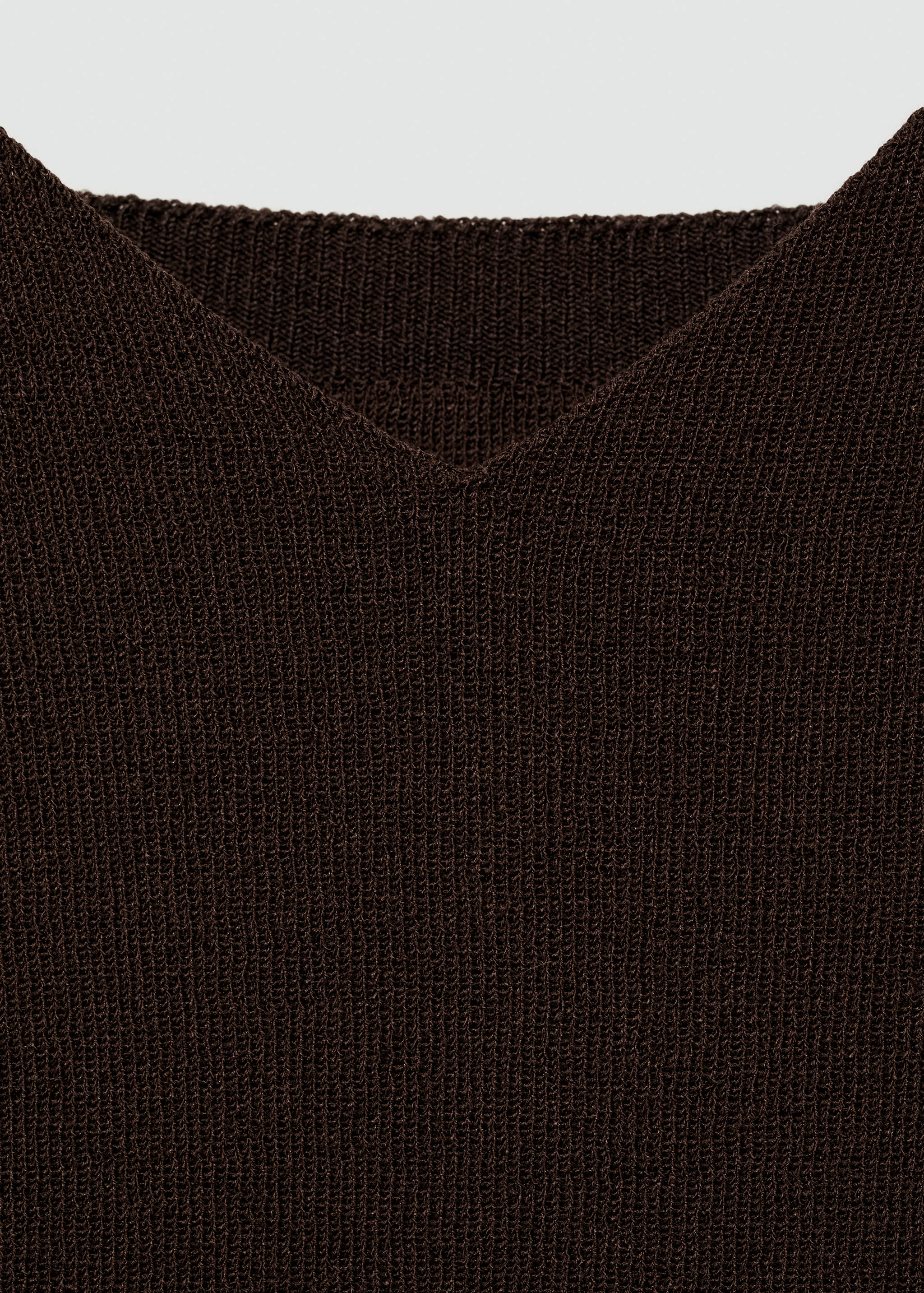 Knitted cropped top - Details of the article 8