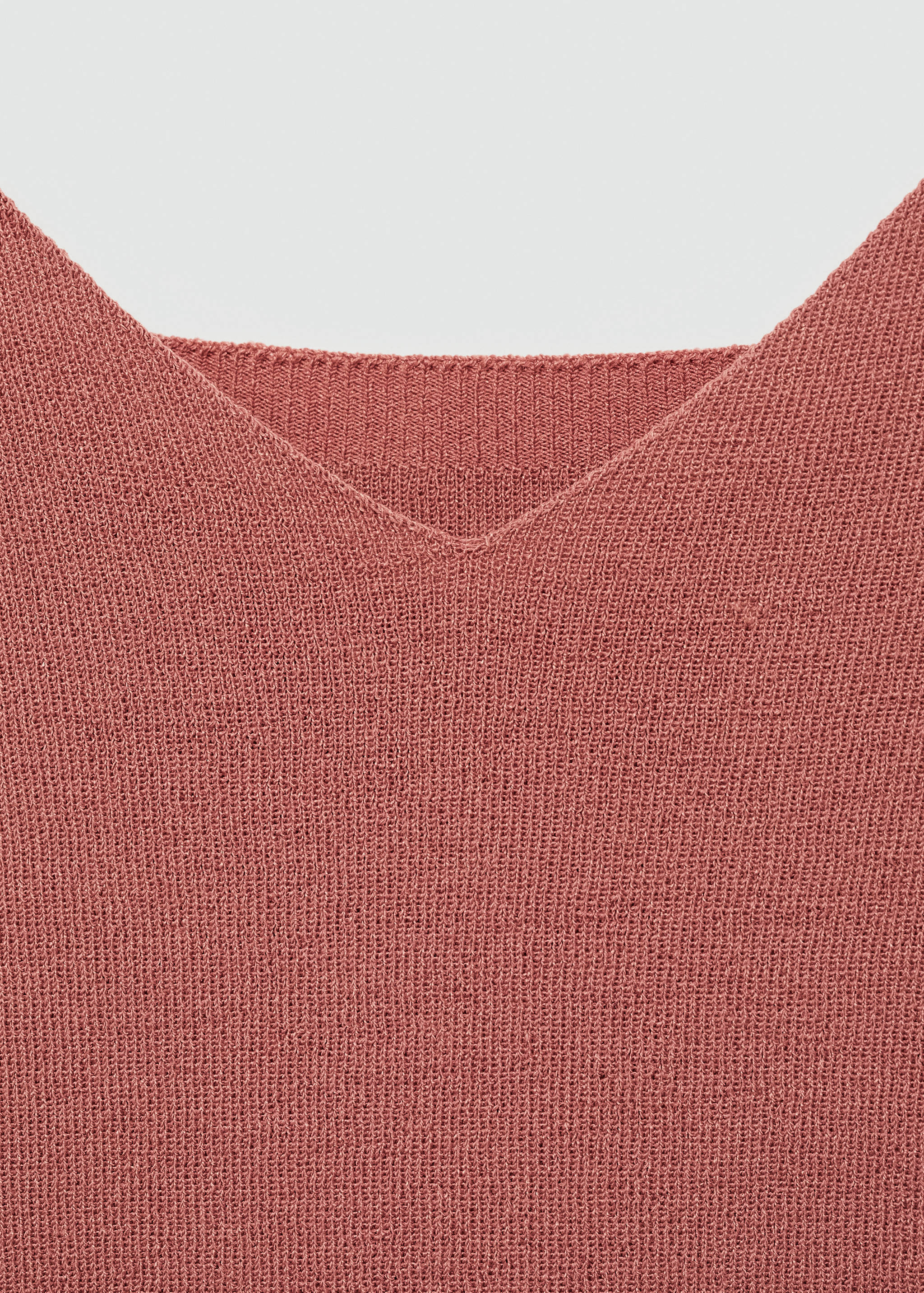 Knitted cropped top - Details of the article 8