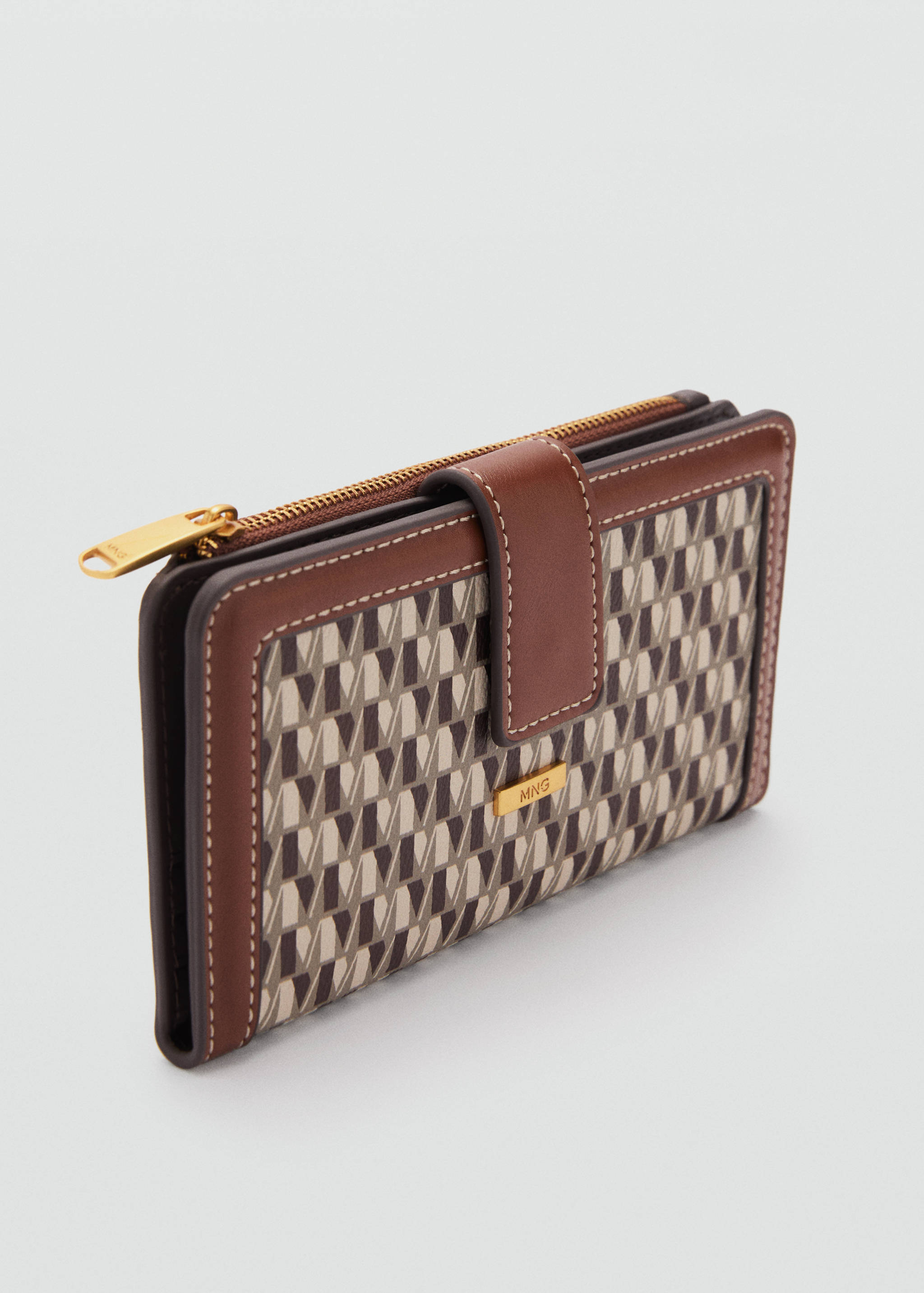 محفظة عملات معدنية مطبوعة بشعار - تفاصيل المنتج 1