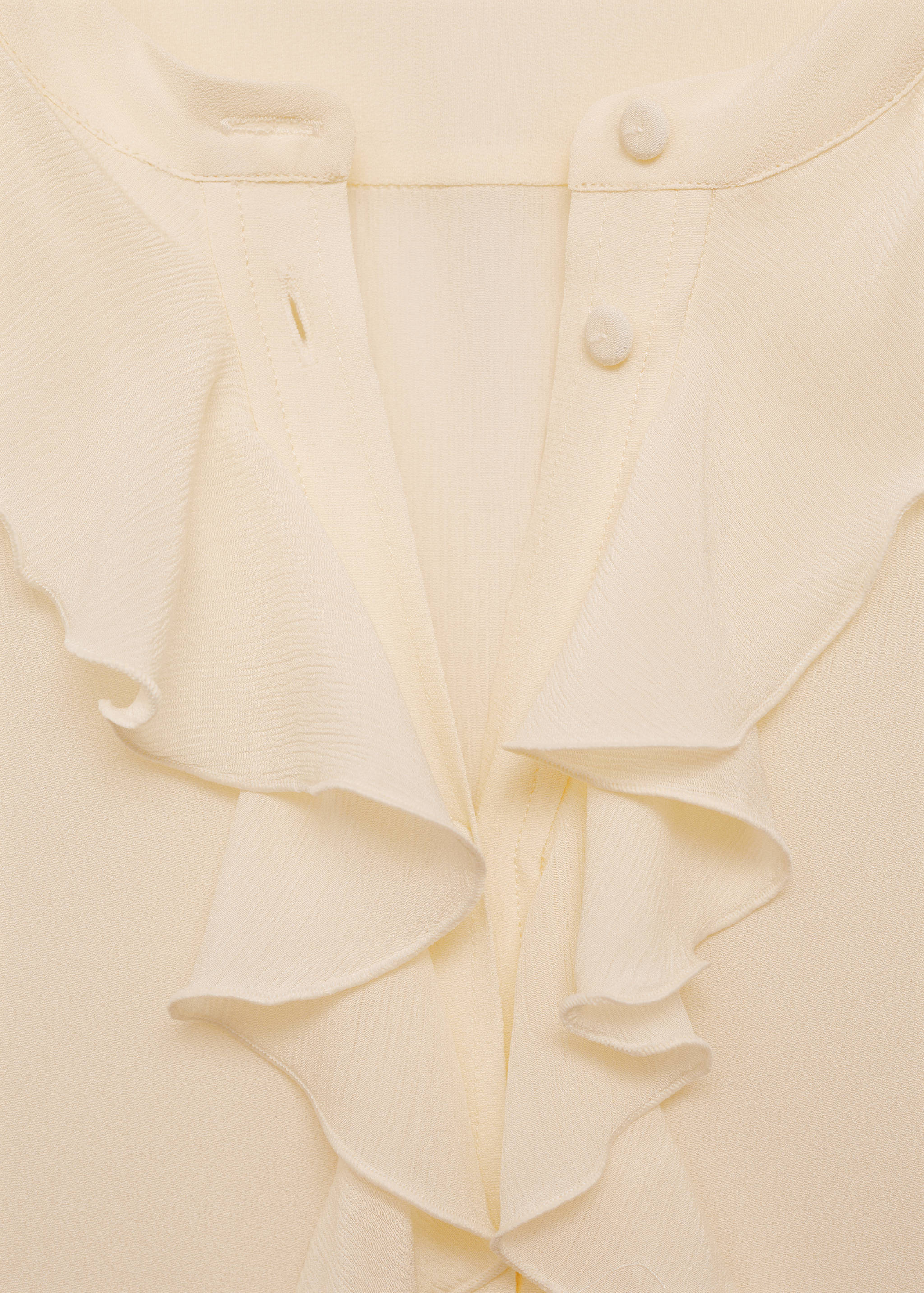 Long sleeve ruffled shirt - Details of the article 8