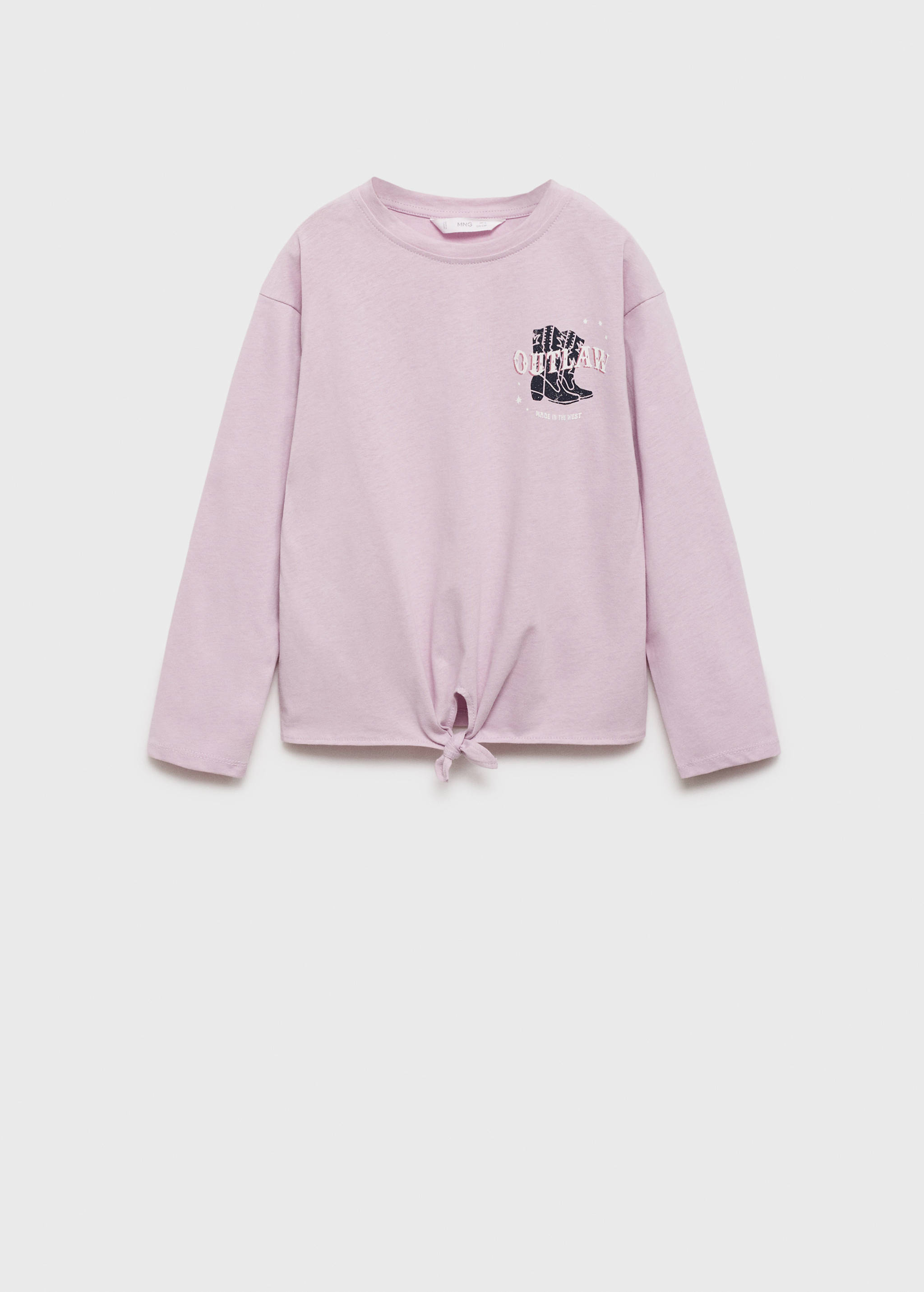 تي شيرت مطبوع من القطن - منتج دون نموذج