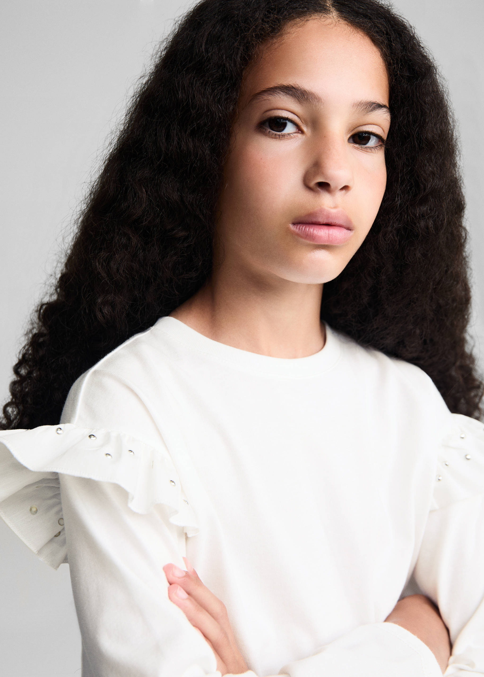 Camiseta volantes tachuelas - Detalle del artículo 1