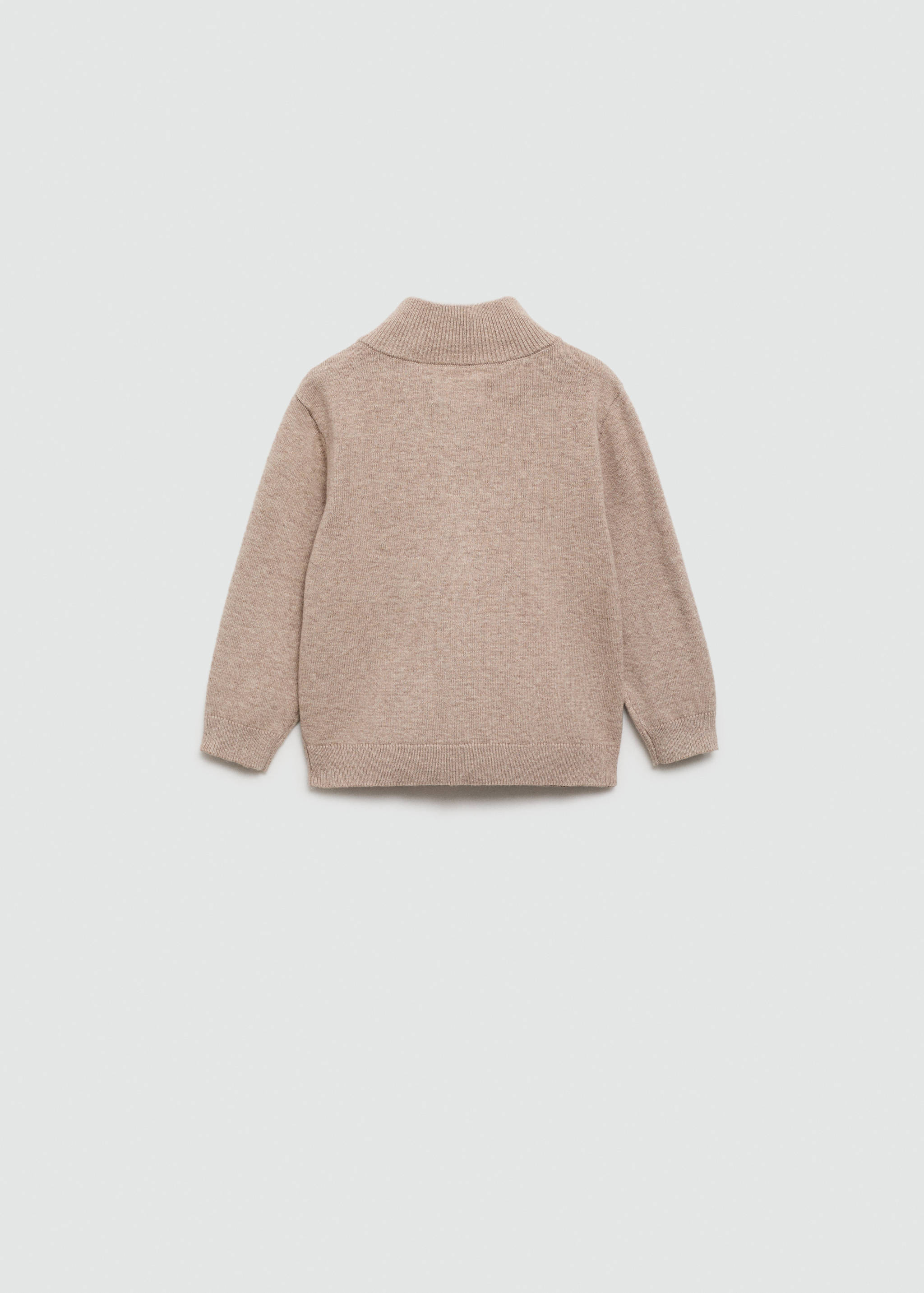 Zipped cardigan - Reverse of the article