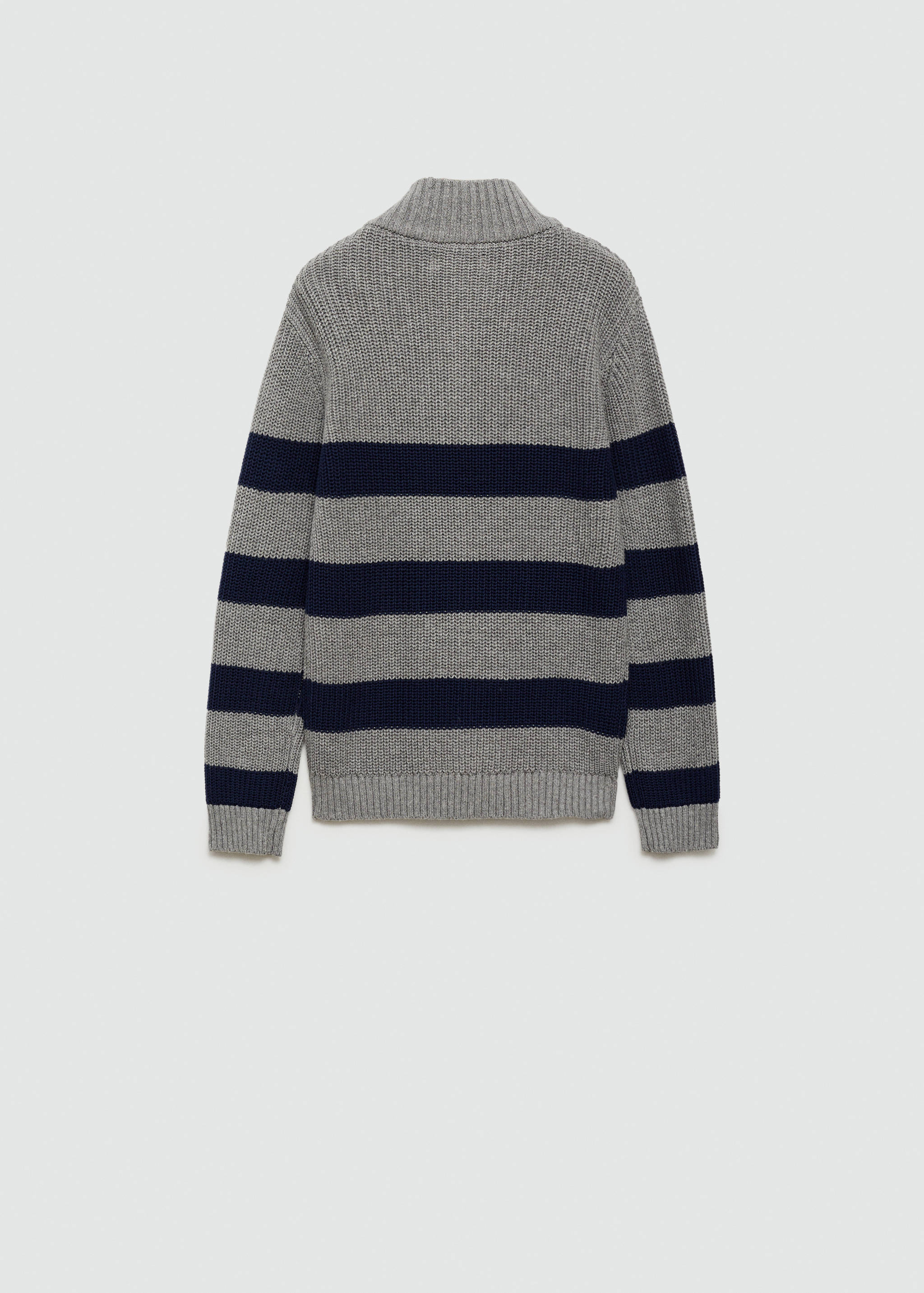 Zip neck jumper - Reverse of the article