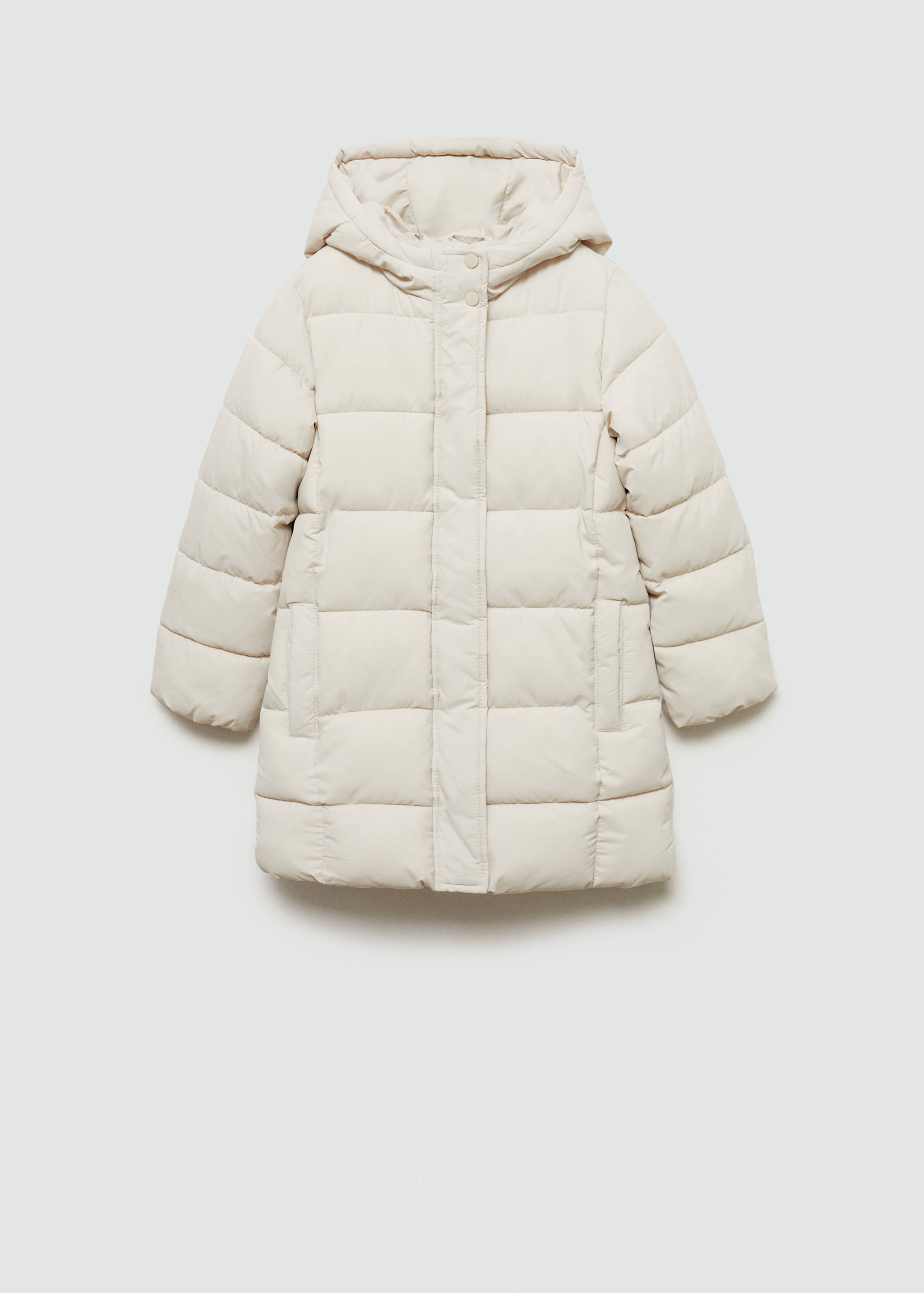Hood puffer coat - Article without model