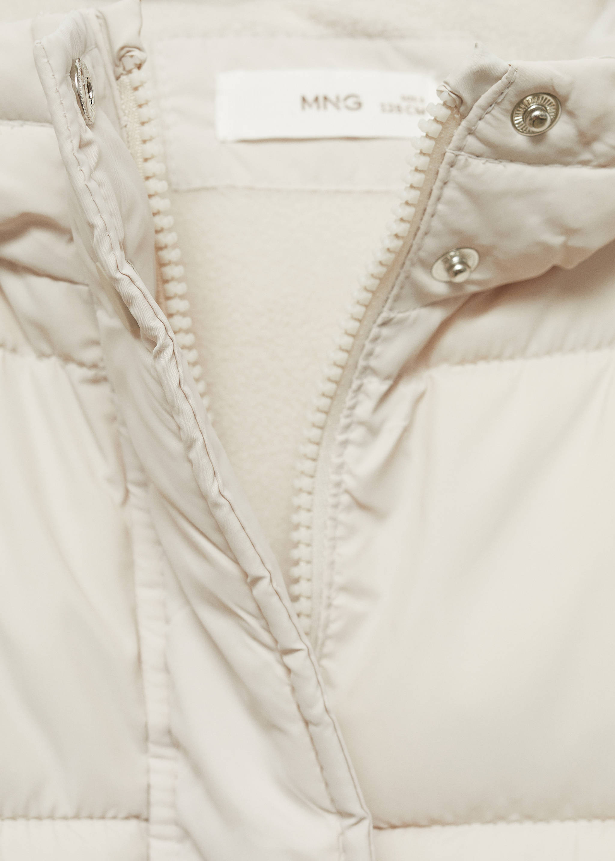 Hood puffer coat - Details of the article 8