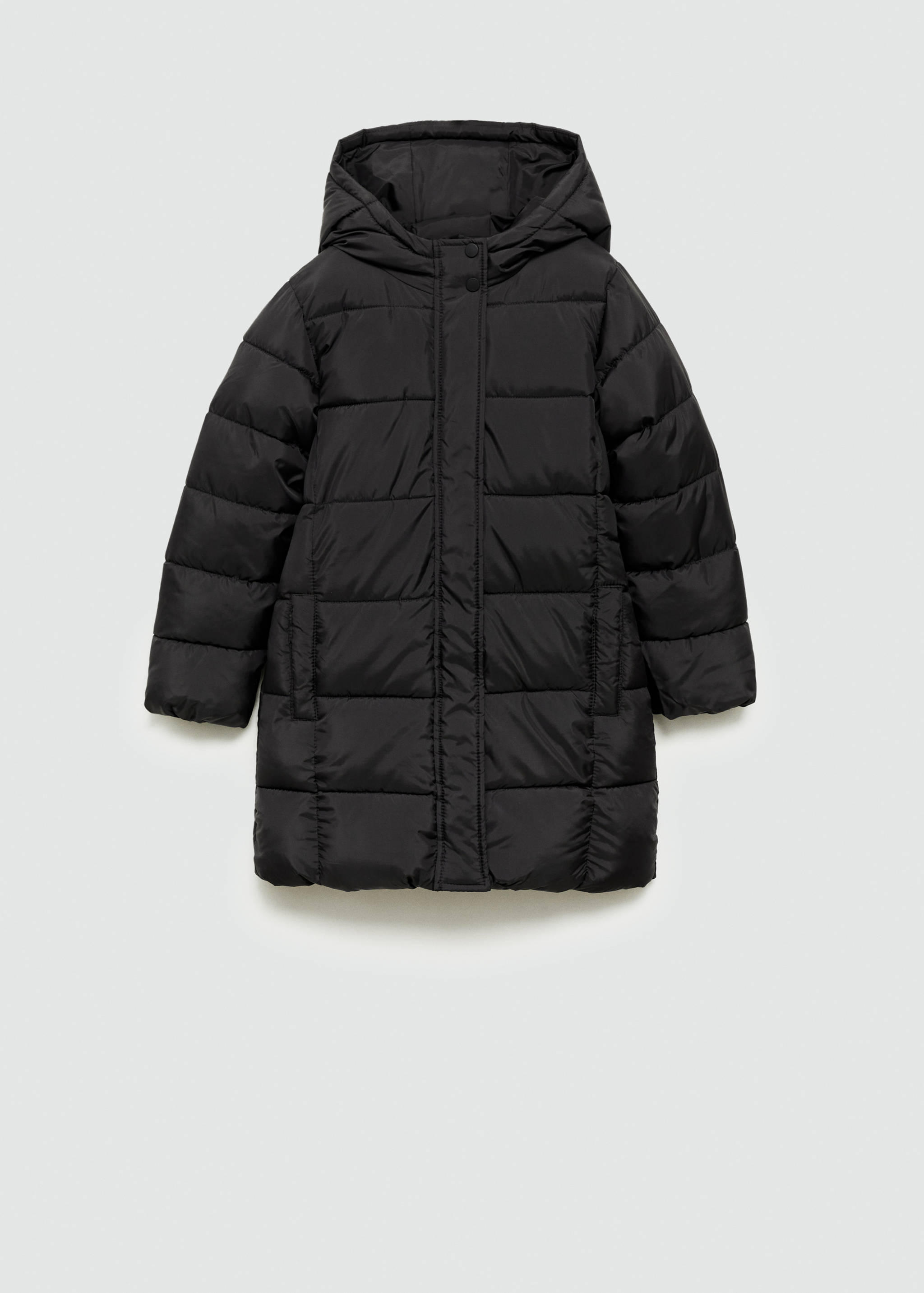 Hood puffer coat - Article without model