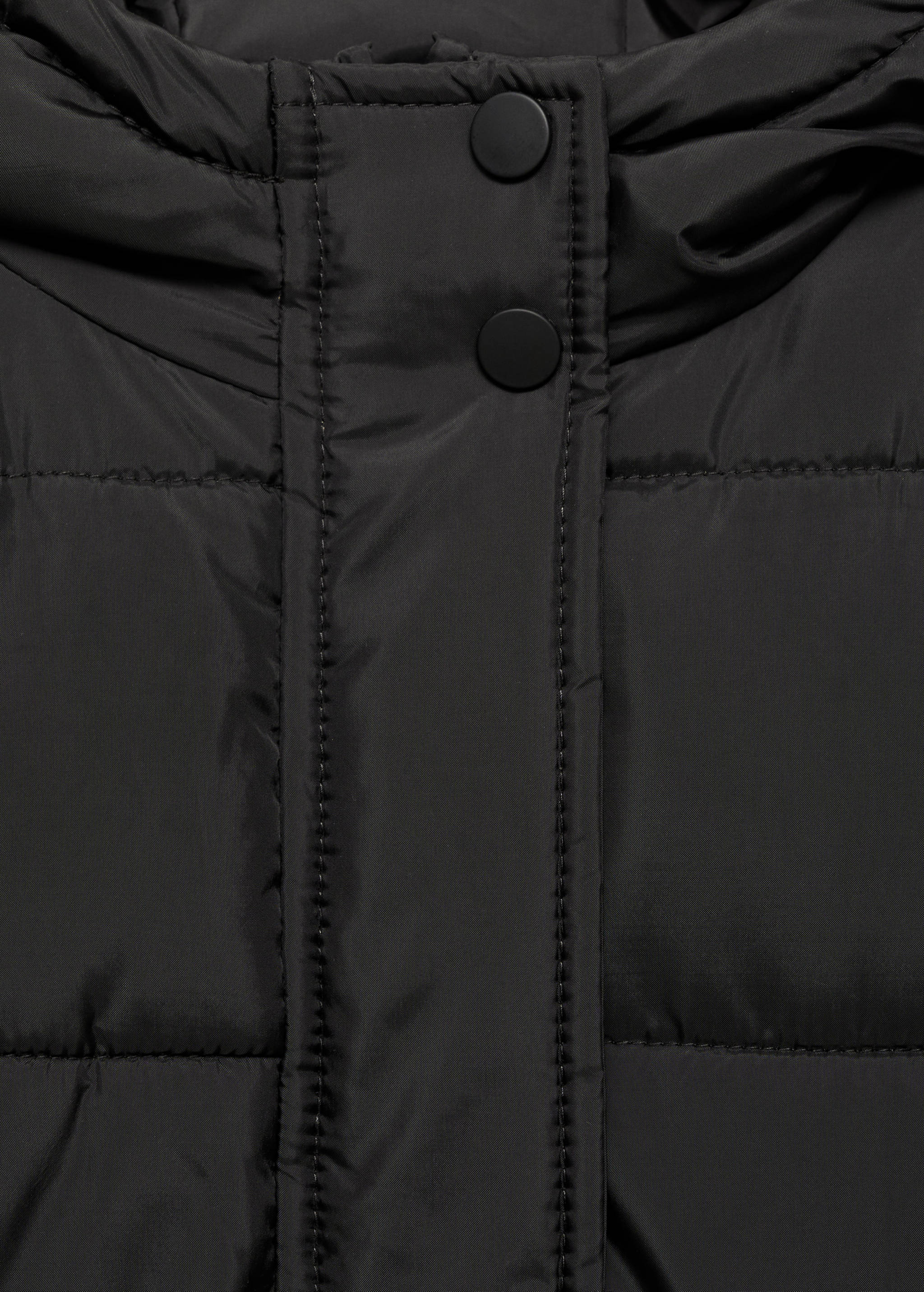 Hood puffer coat - Details of the article 8