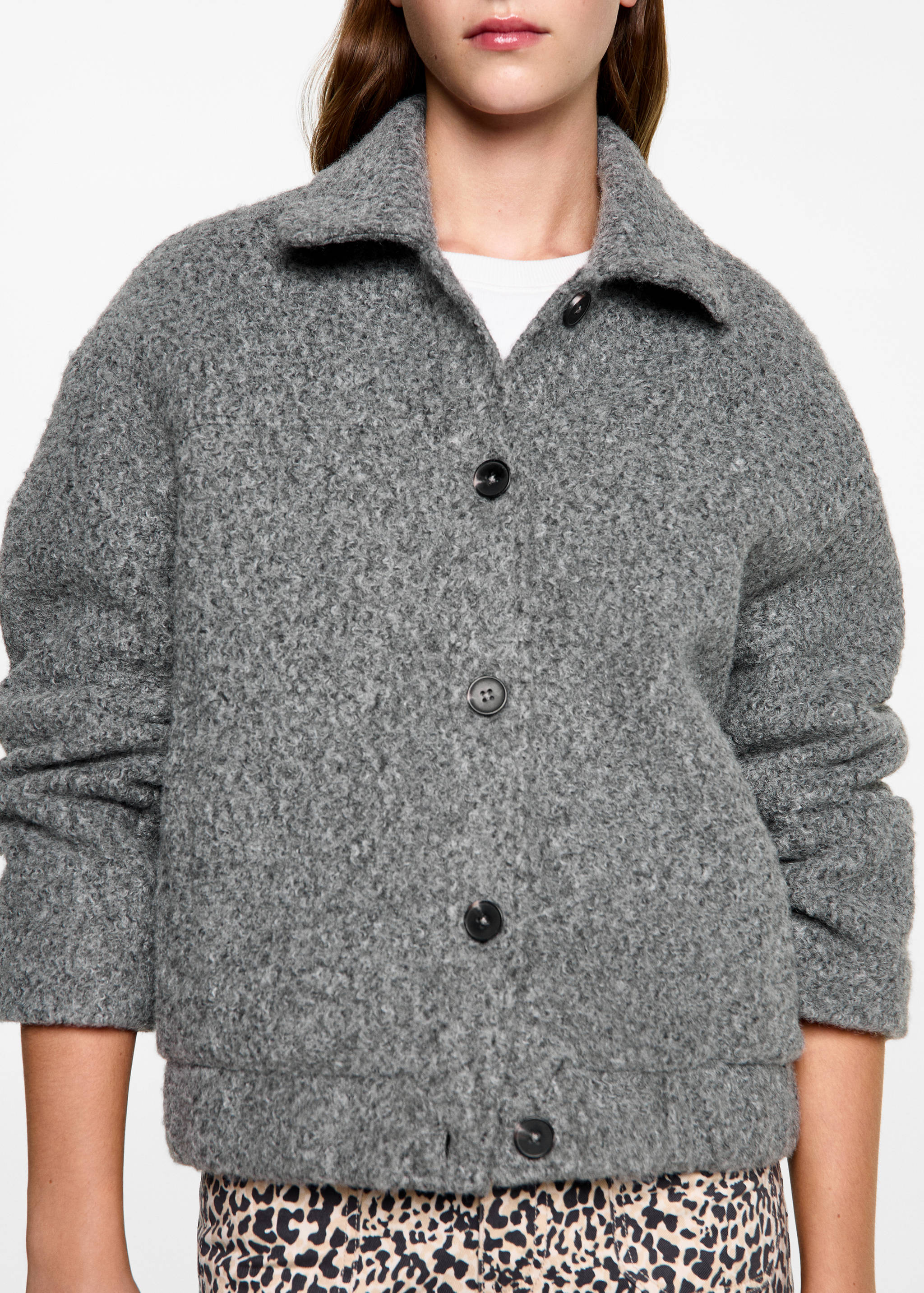 Бомбер букле - Деталь изделия 6