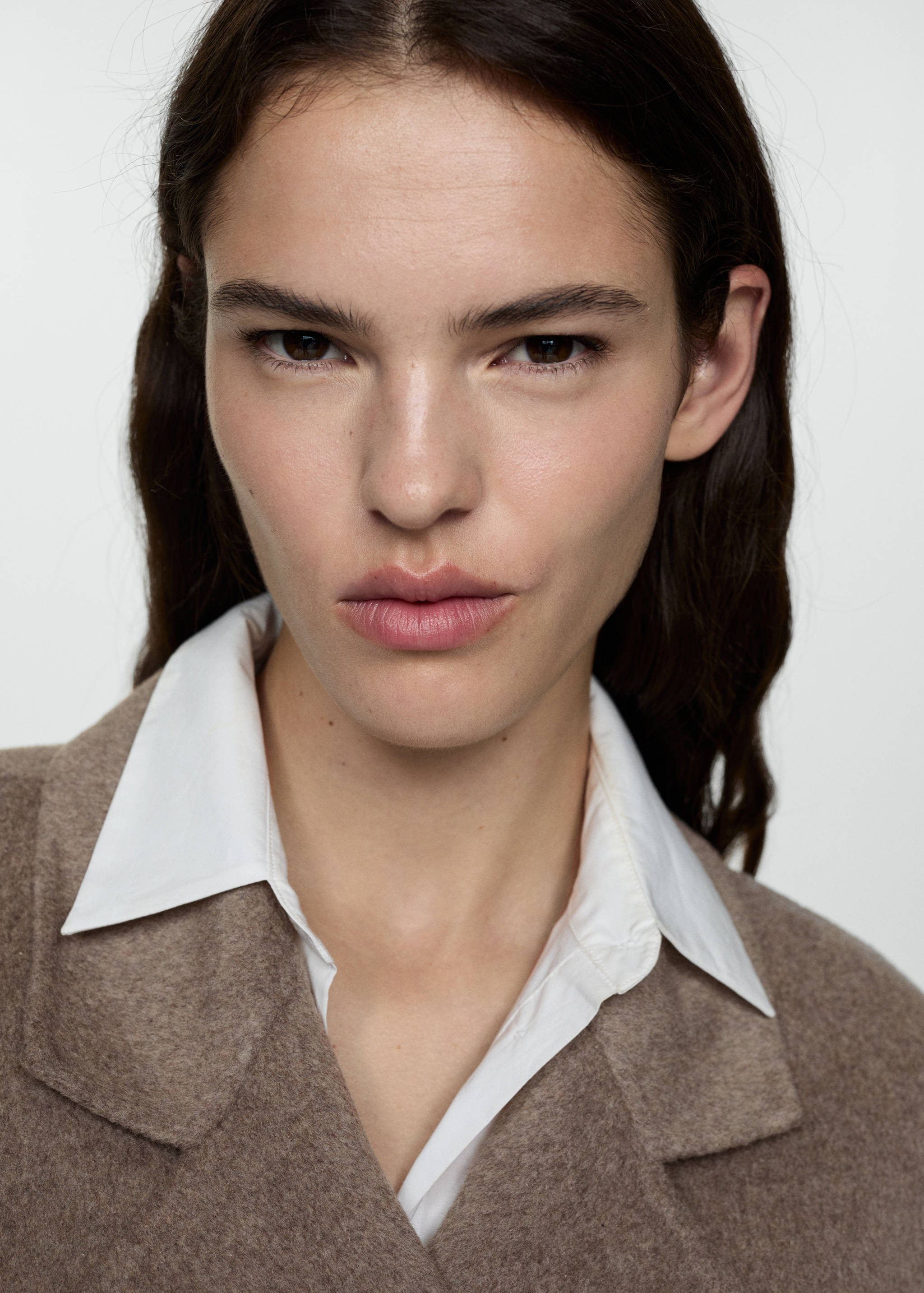 Wollen handmade oversized jas - Detail van het artikel 1