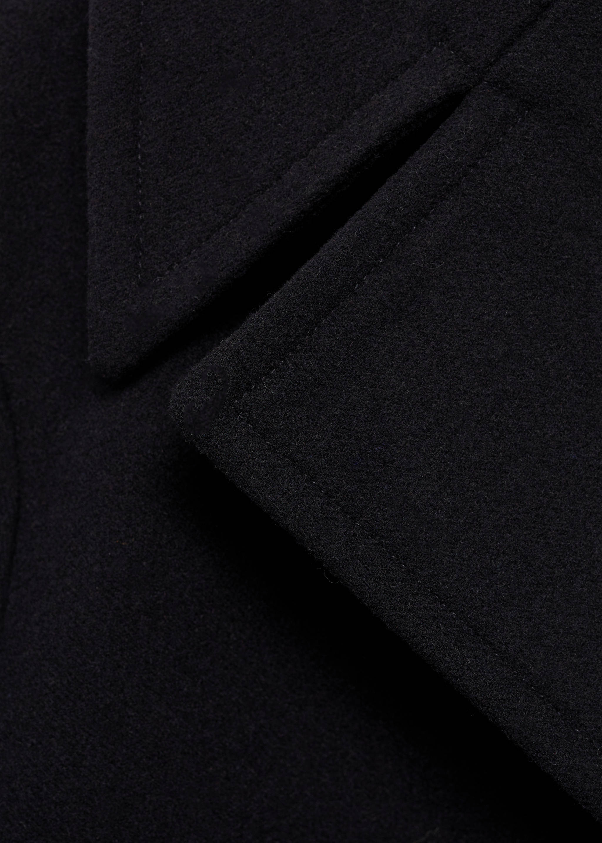 Double-breasted wool coat - Details of the article 8