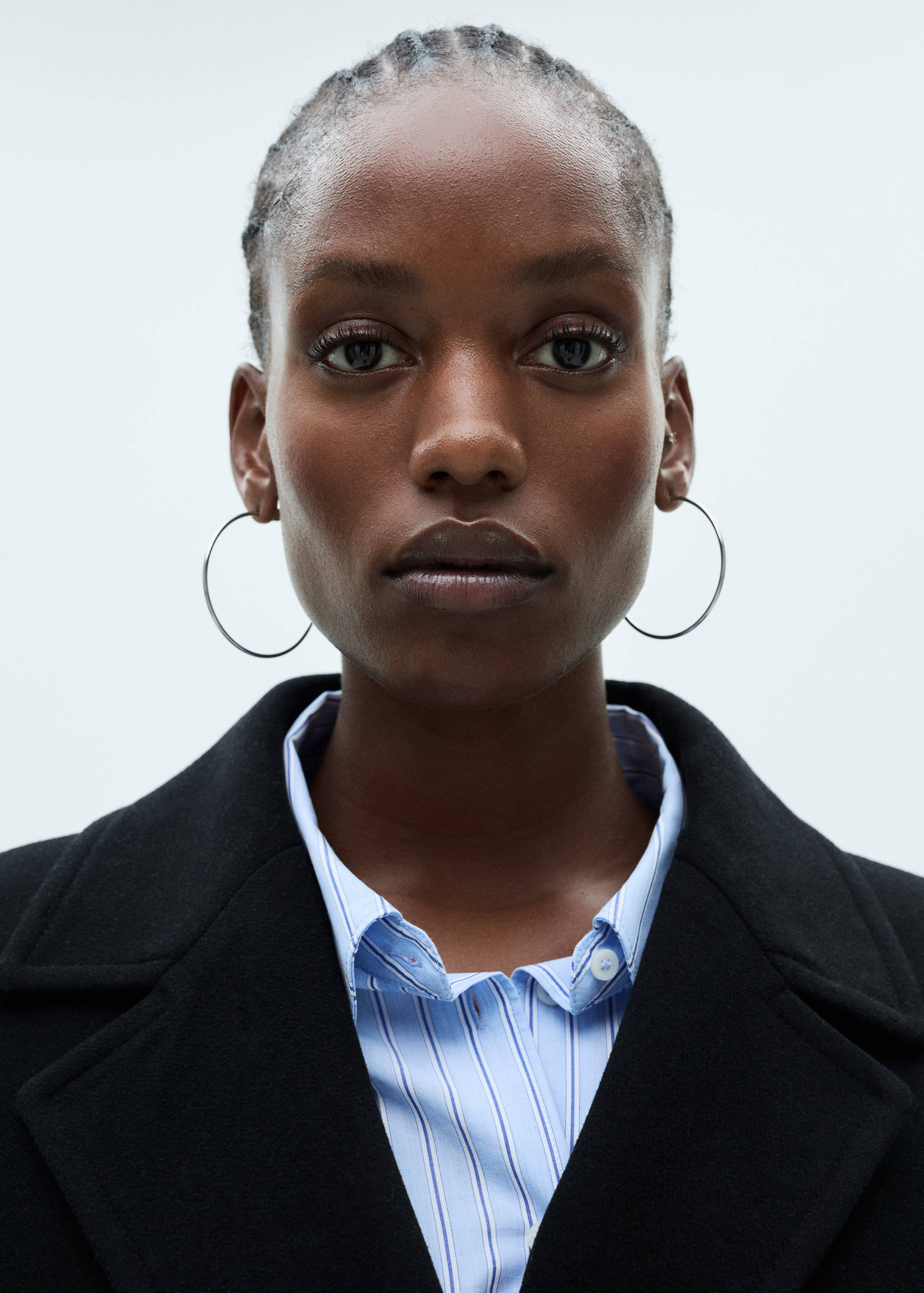 Double-breasted wool coat - Details of the article 4