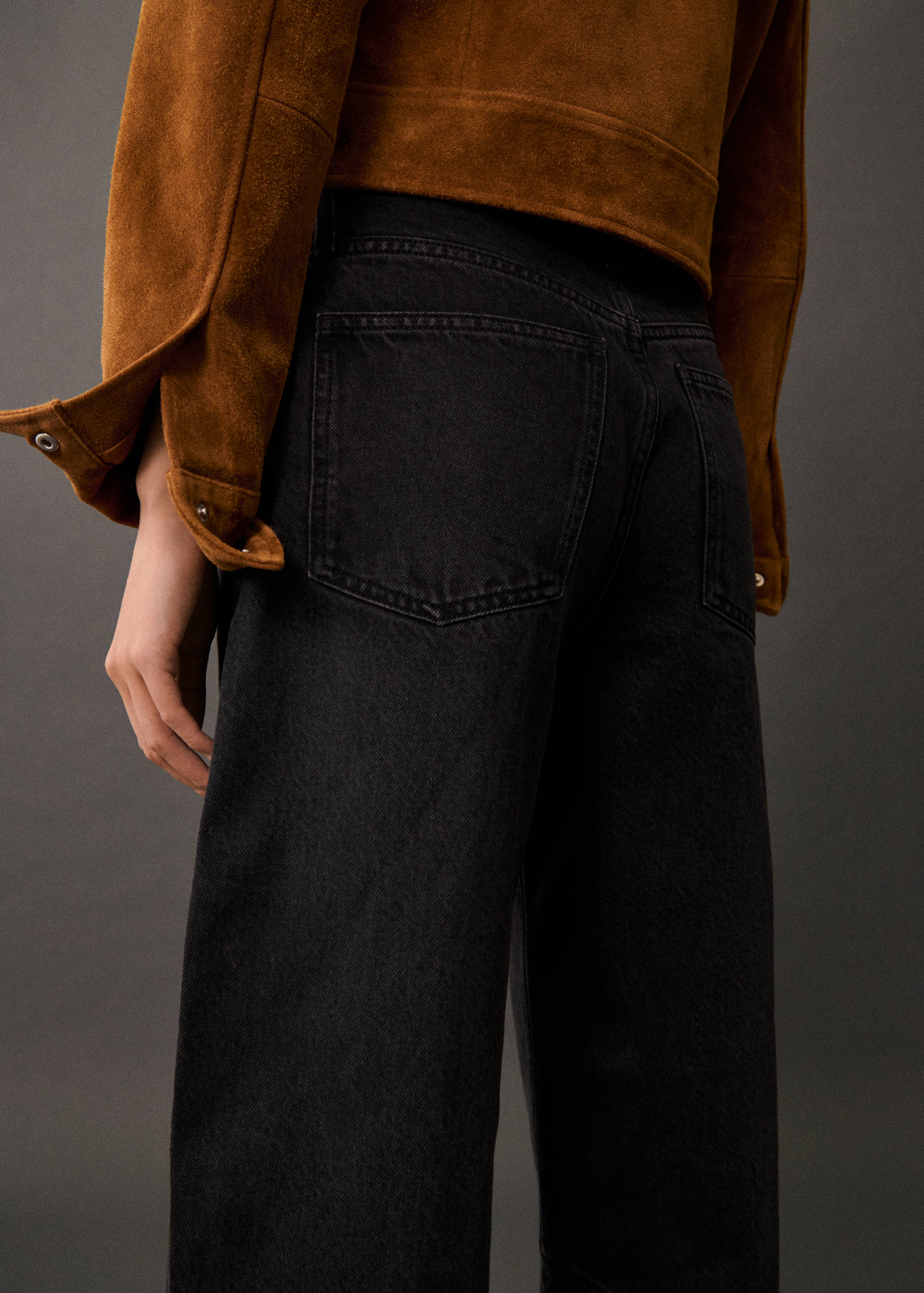 High-rise balloon jeans - Details of the article 3