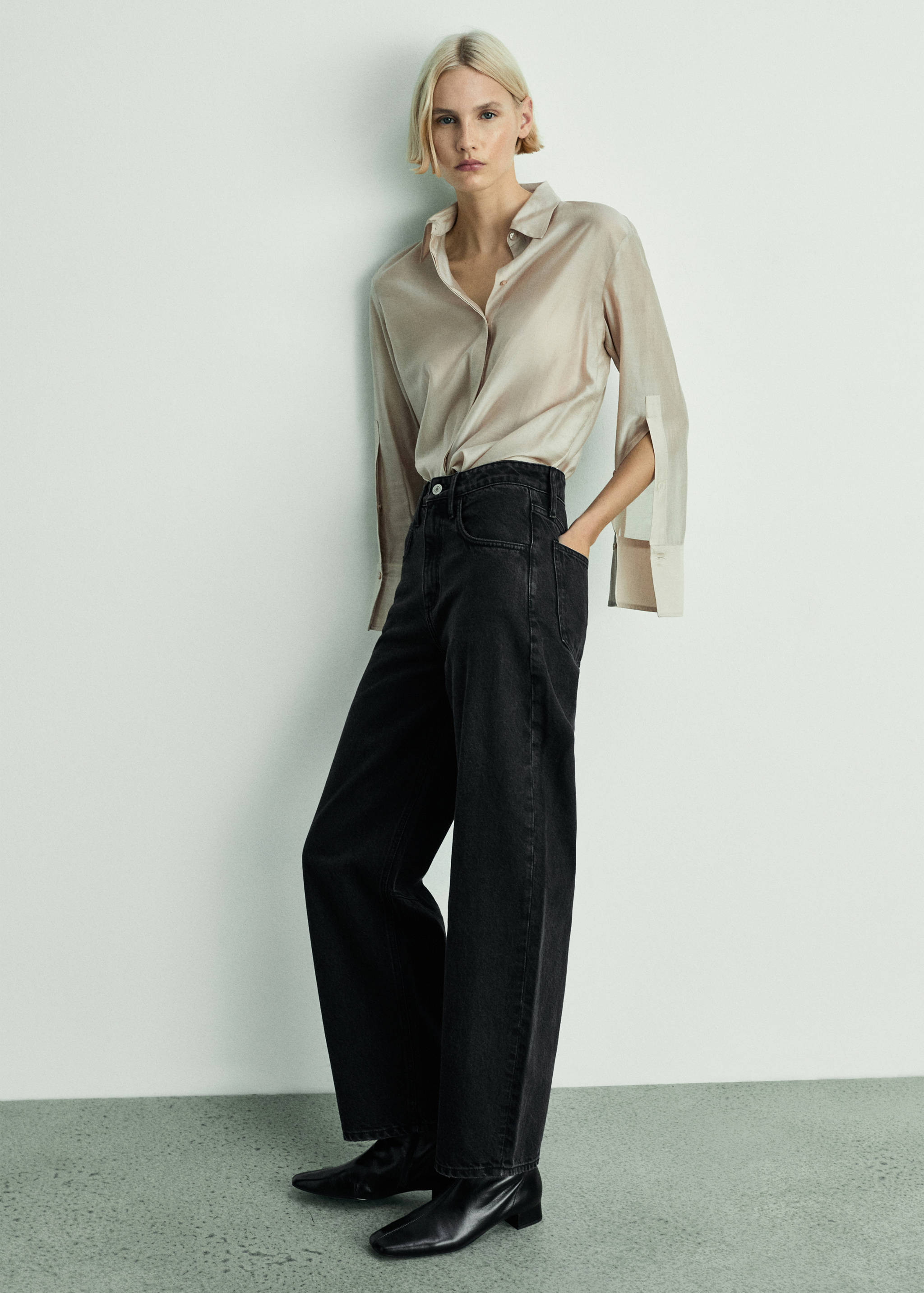 Jean balloon taille haute - Détail de l'article 2