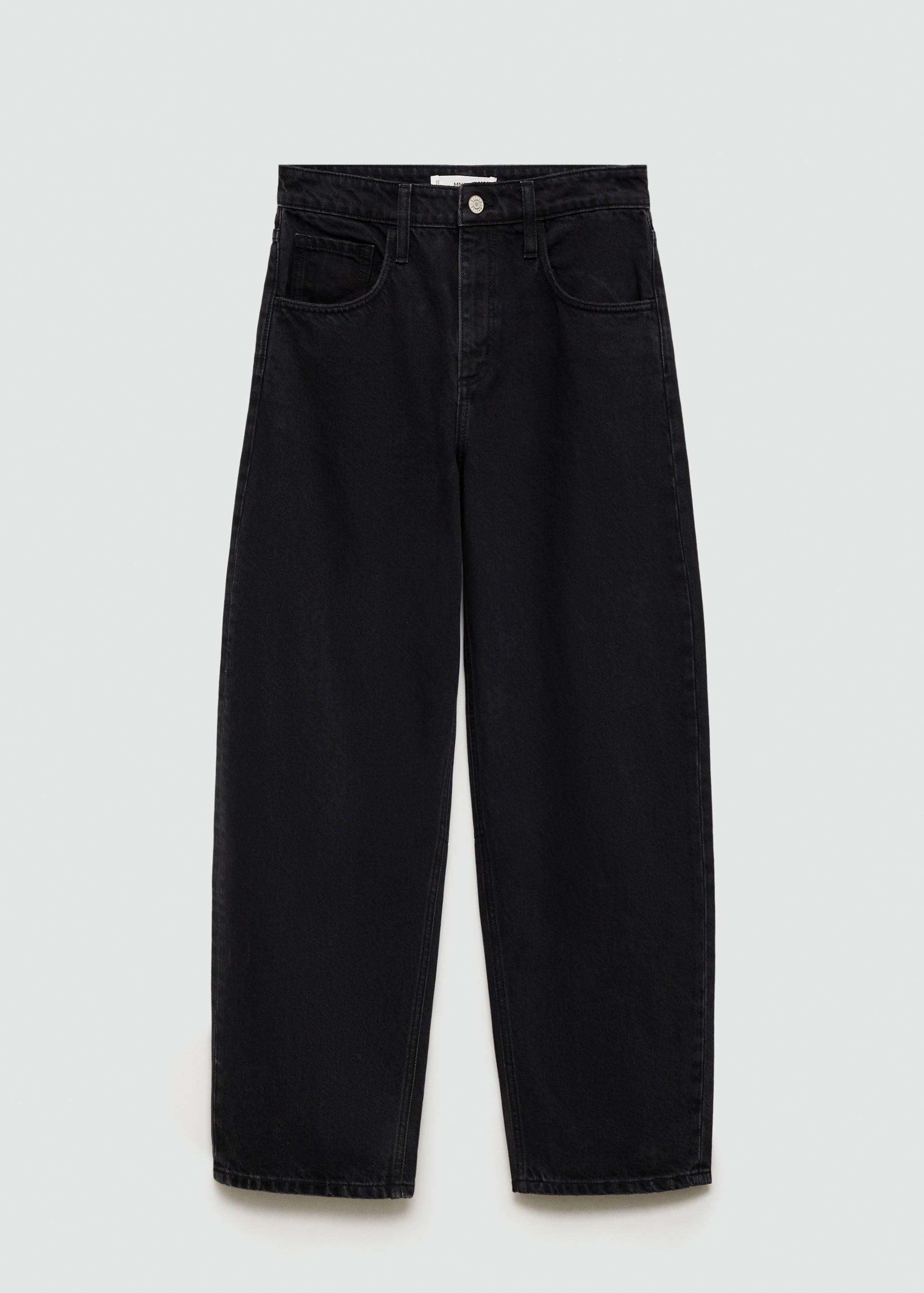 Jean balloon taille haute - Article sans modèle