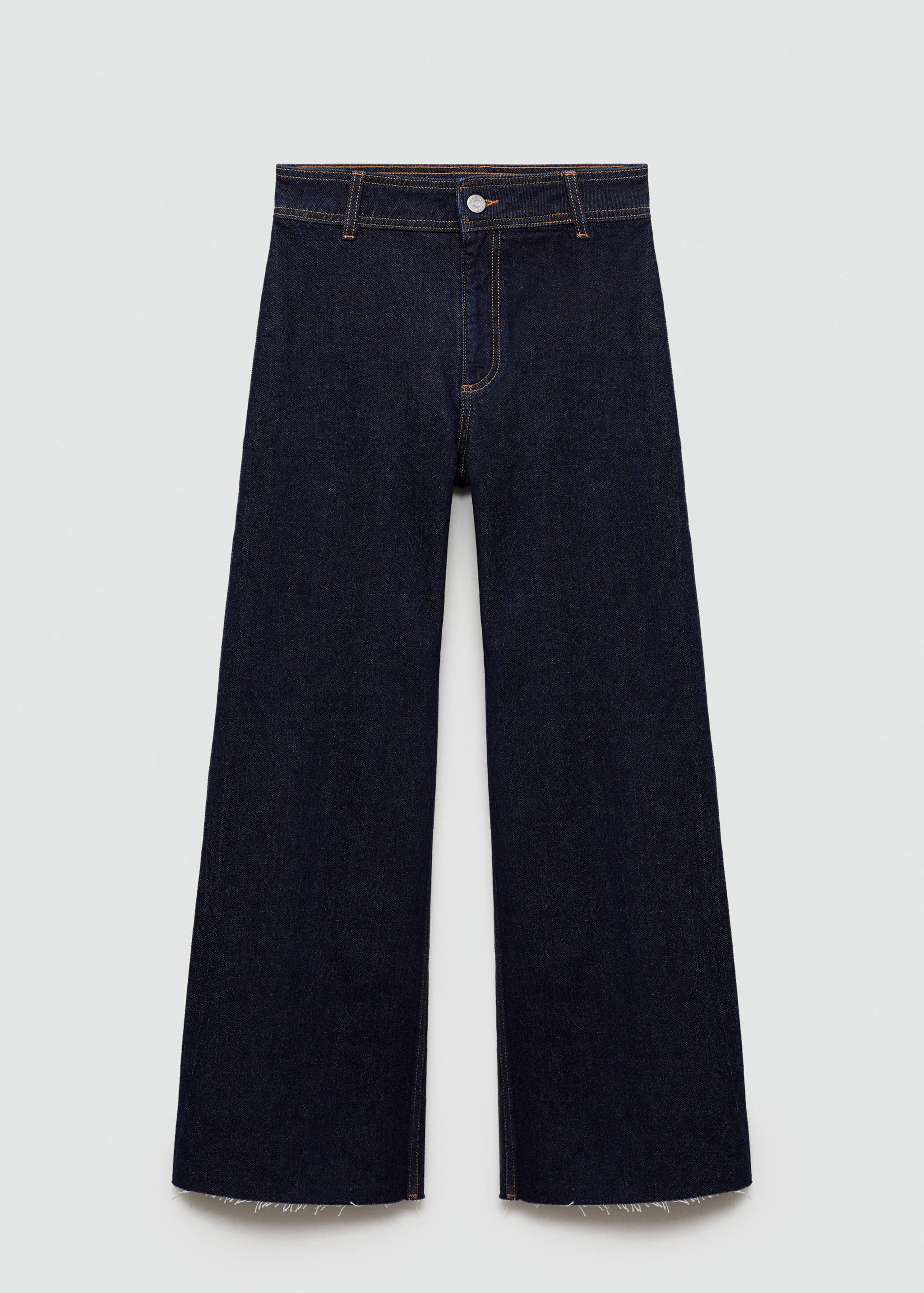 Catherin rinse-wash culotte jeans - Article without model