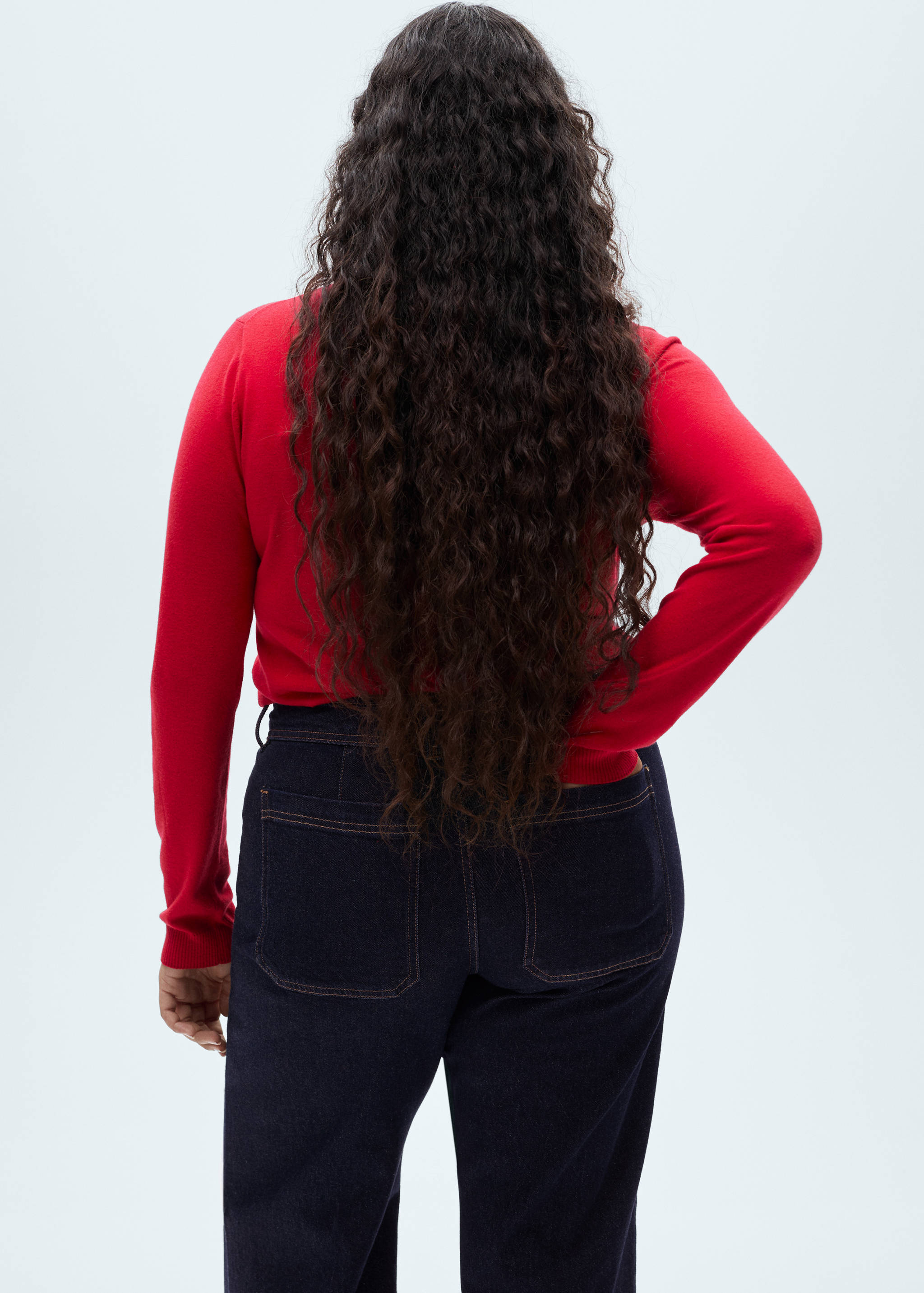 Catherin rinse-wash culotte jeans - Details of the article 4