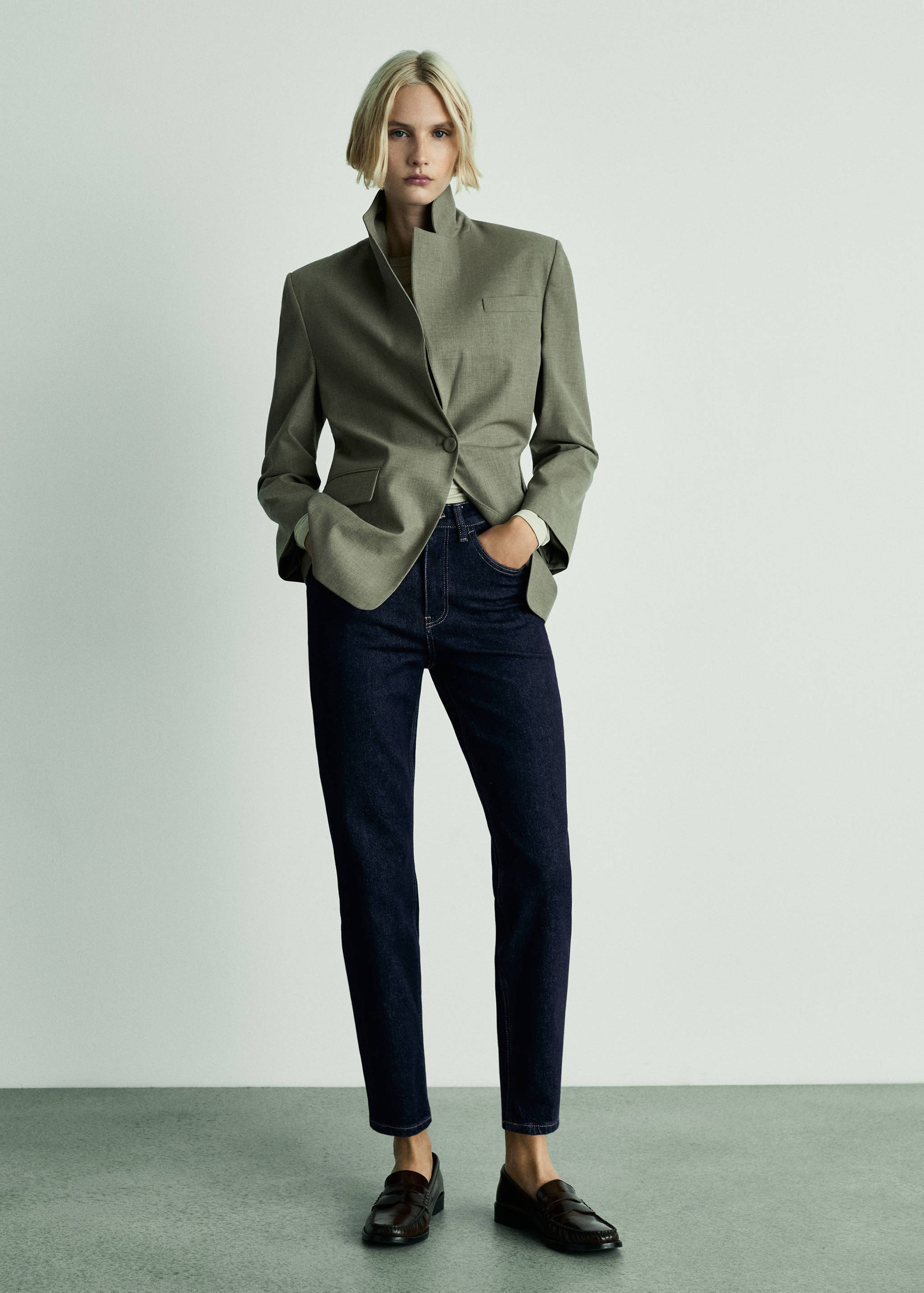 Newmom rinse-wash comfort jeans - General plane