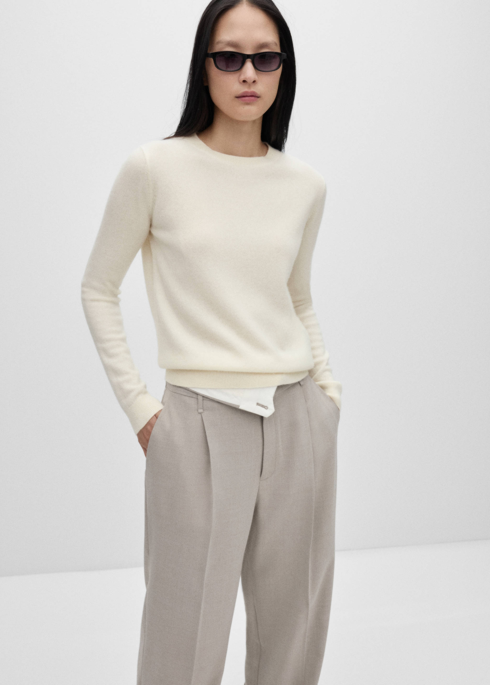 100% cashmere sweater - Medium plane