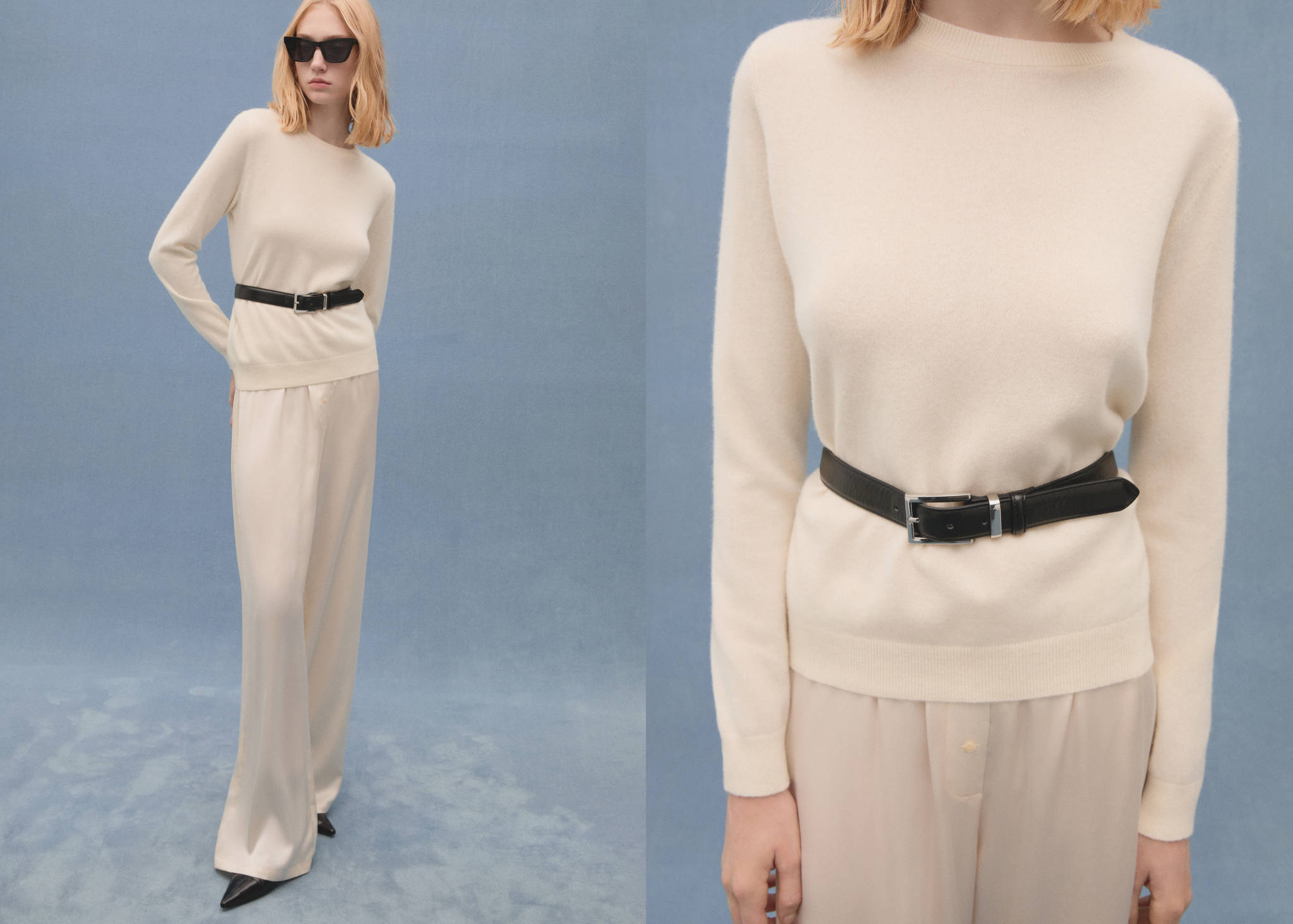 100% cashmere sweater - Panoramic plane