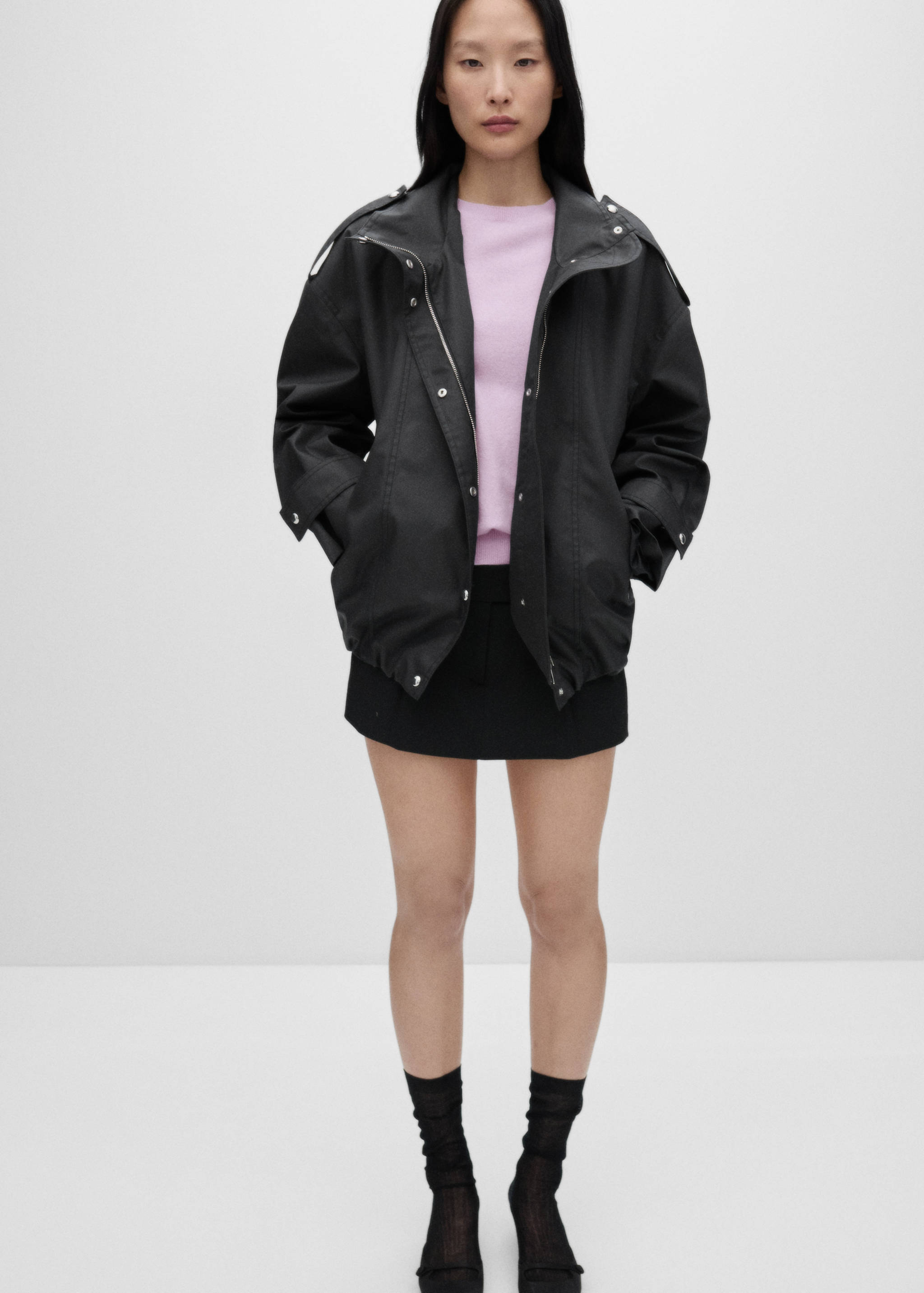 100% cashmere sweater - General plane