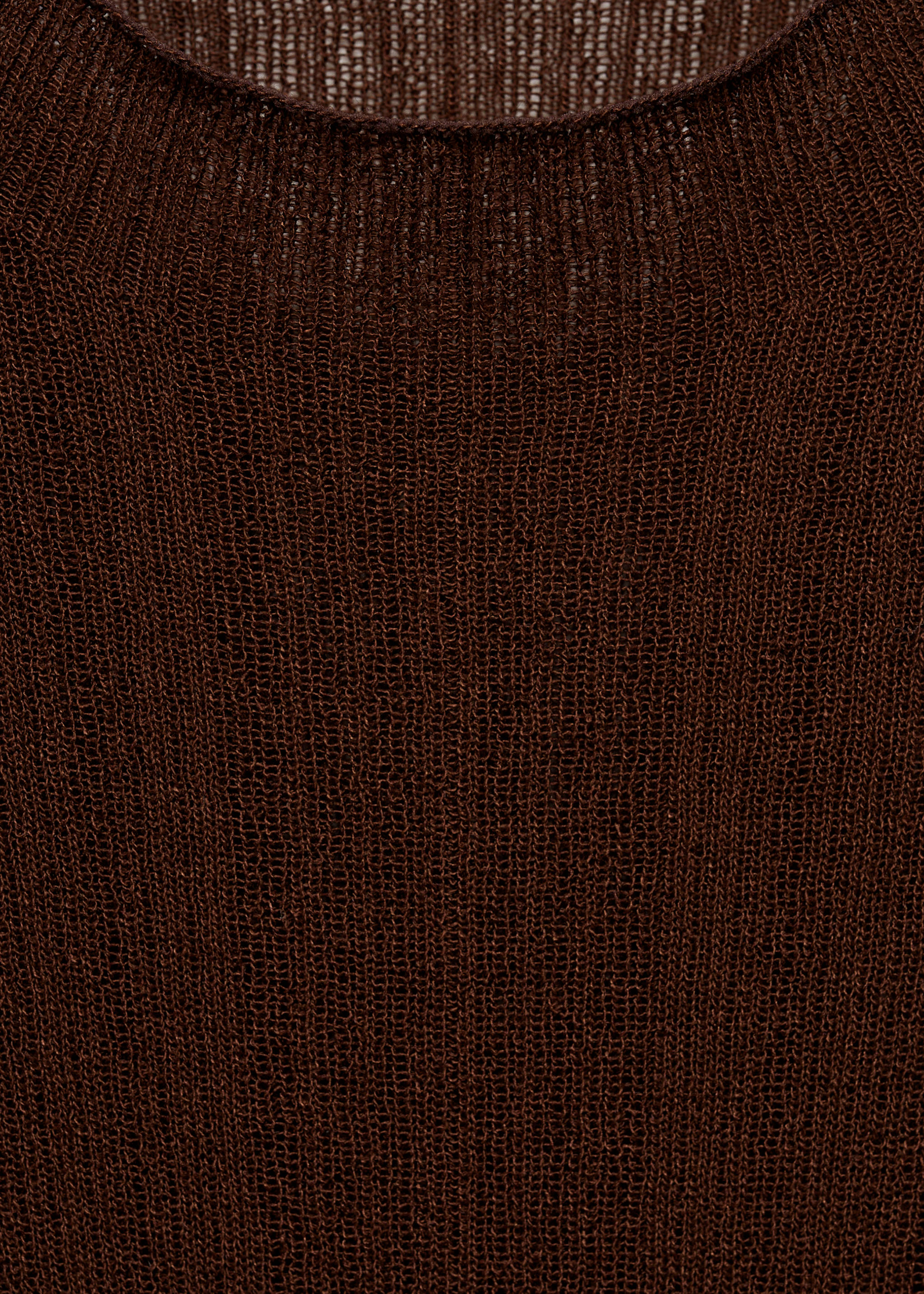 Camiseta semitransparente detalle botones - Detalle del artículo 0