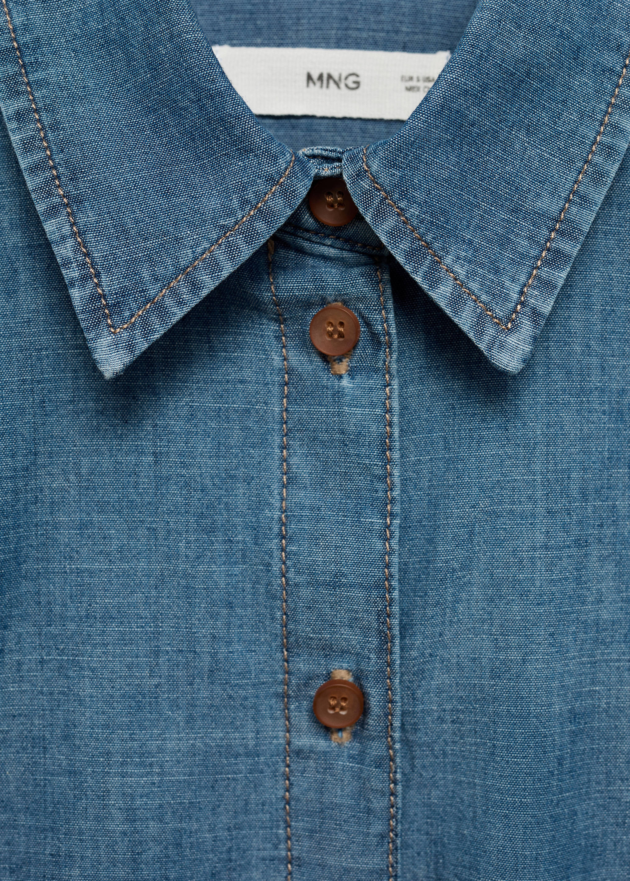 Pocket denim shirt - Details of the article 8
