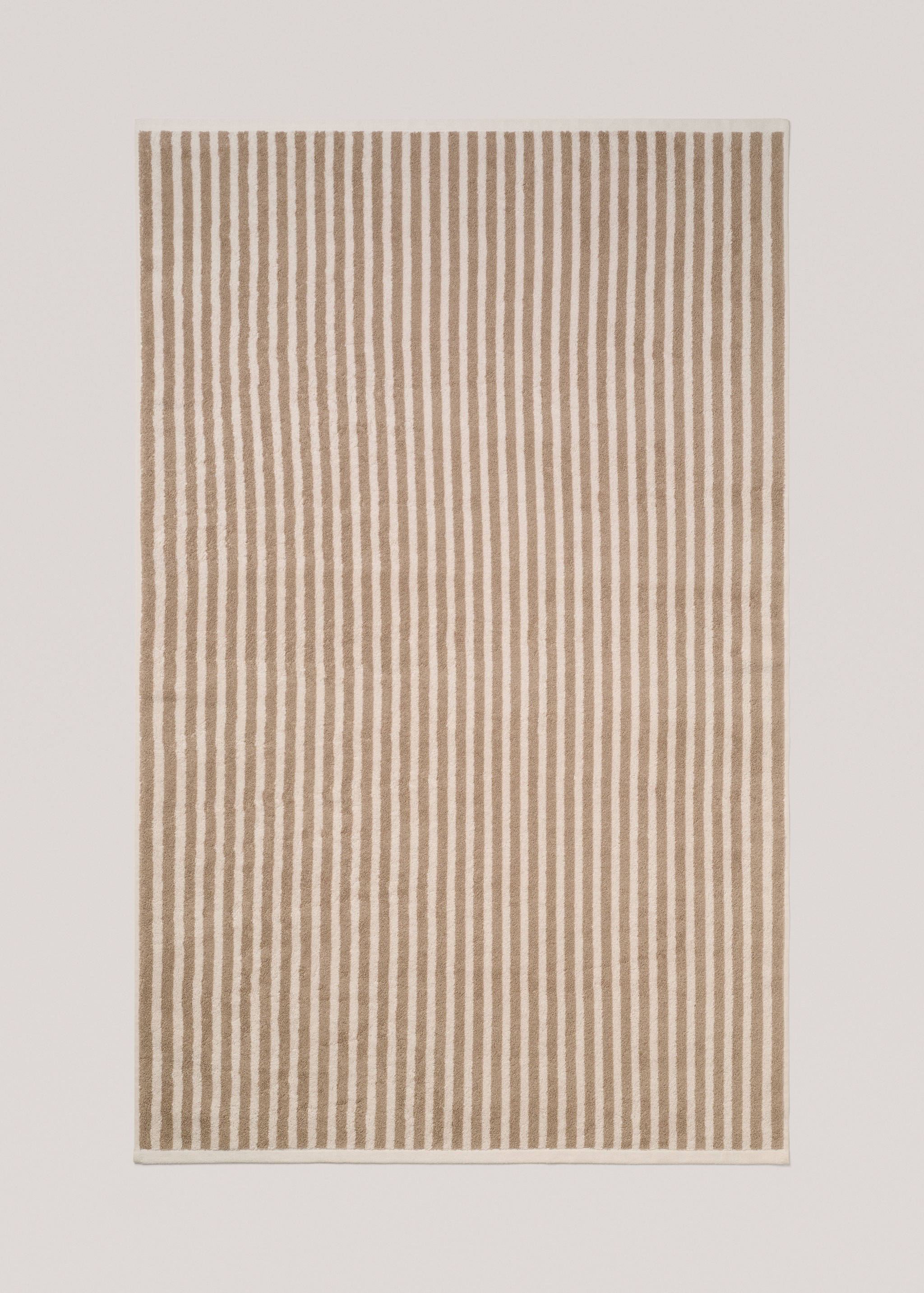 100% cotton striped design hand towel 90x150cm - Details of the article 3