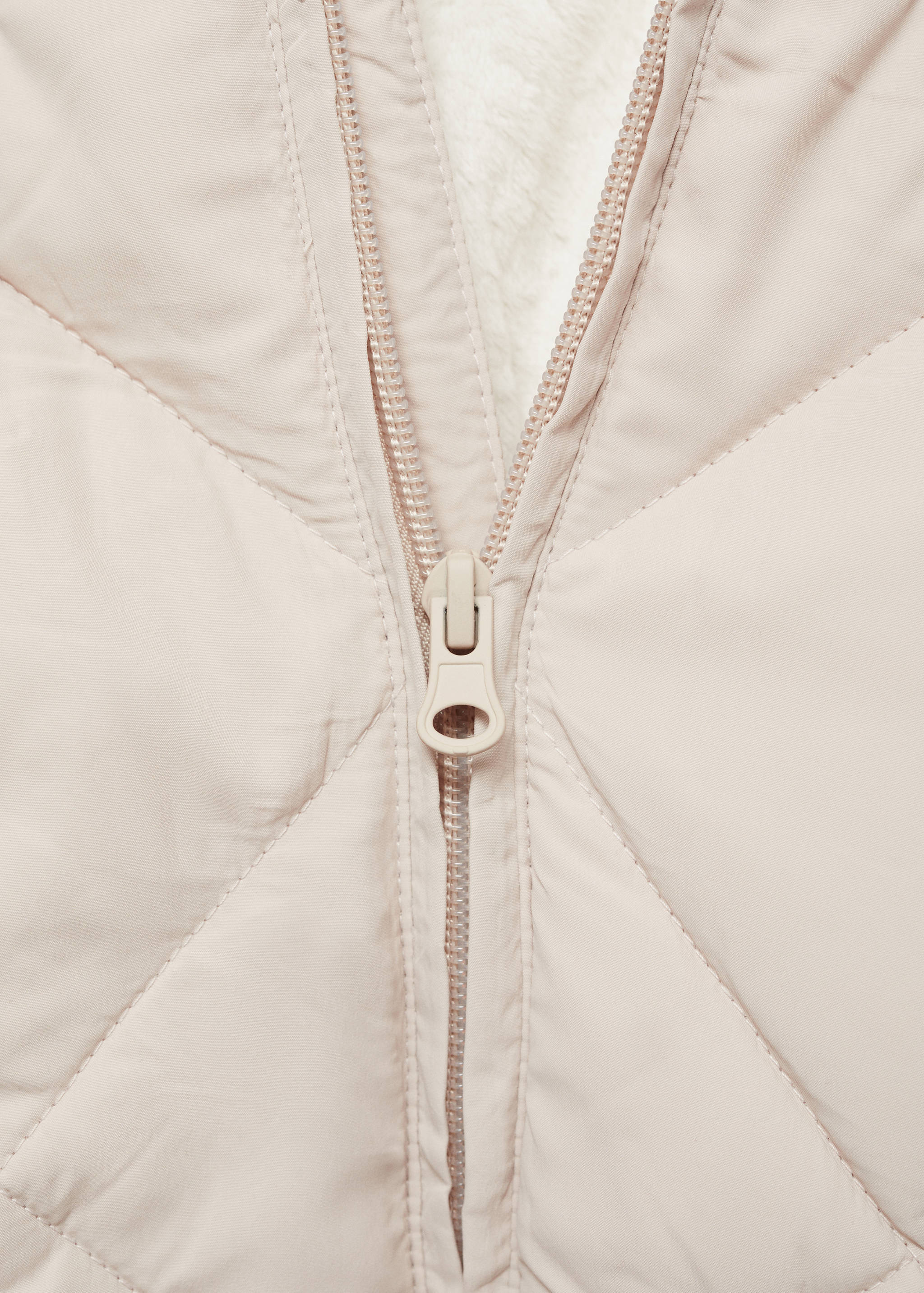 Fur-effect one piece suit - Details of the article 8