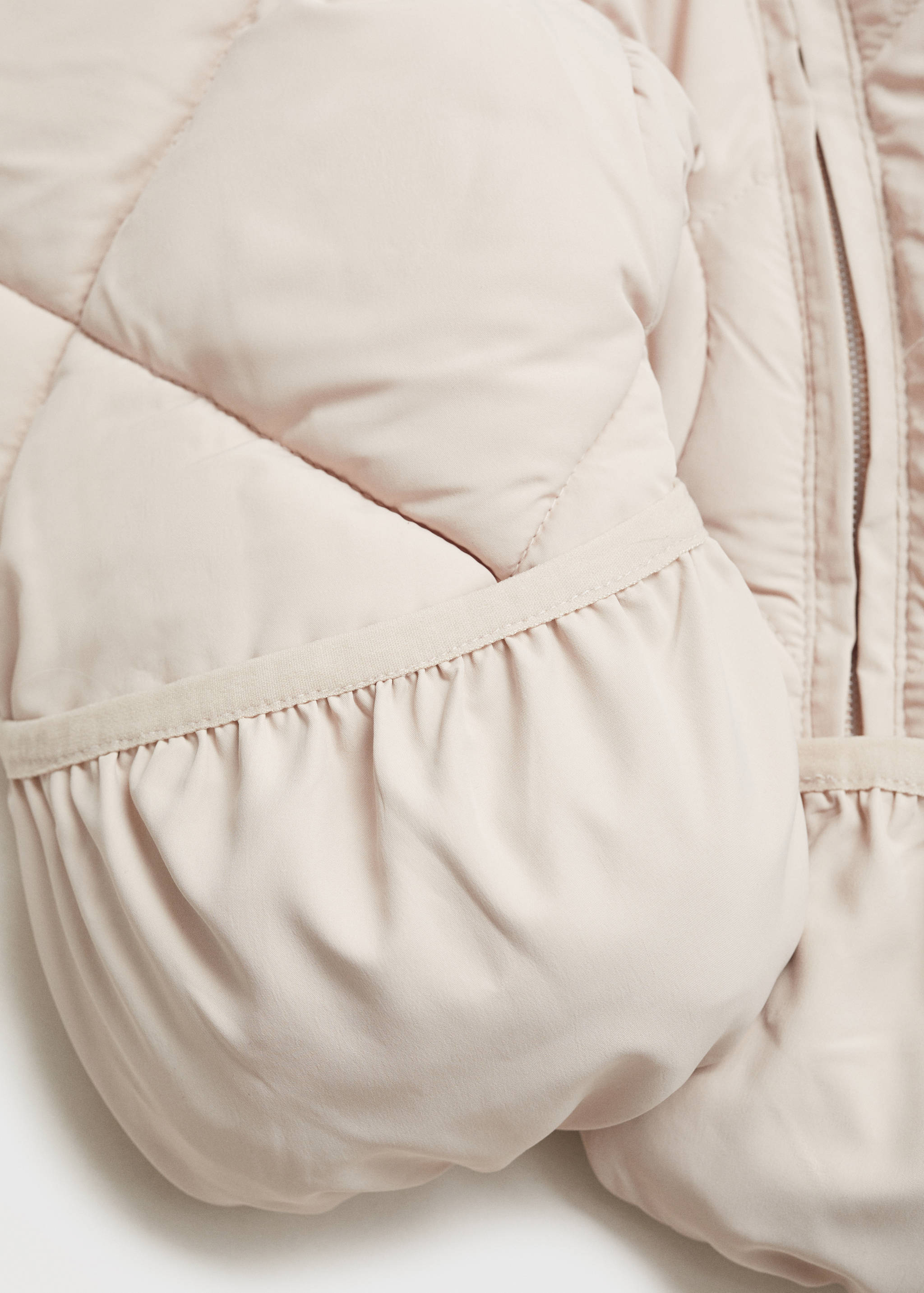 Fur-effect one piece suit - Details of the article 0