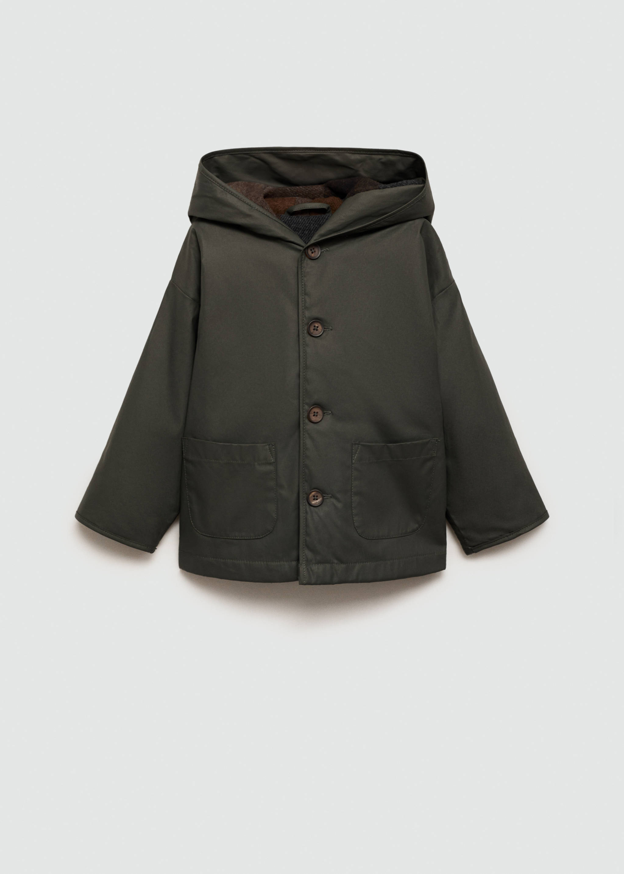 Inner jacket cotton-blend coat - Article without model