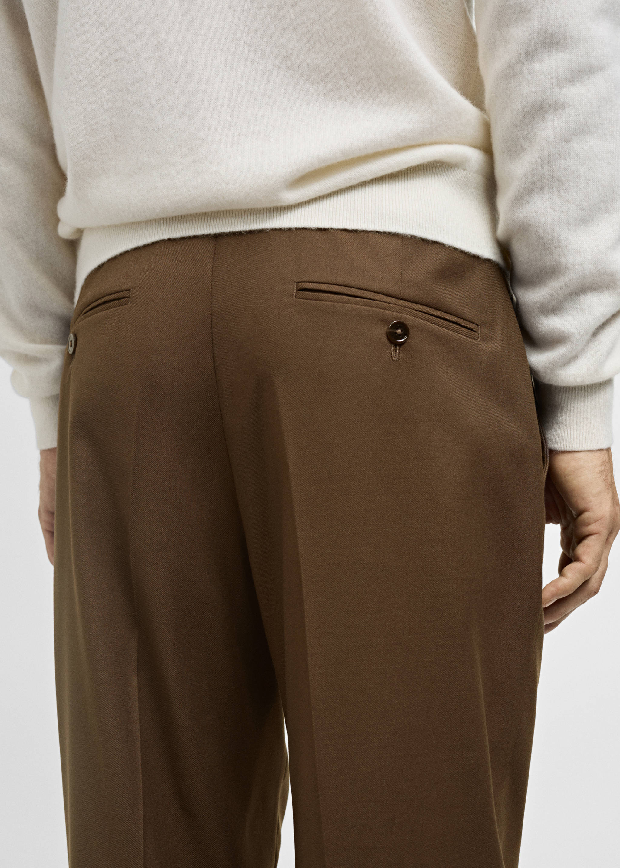 Slim-fit suit pants - Details of the article 6