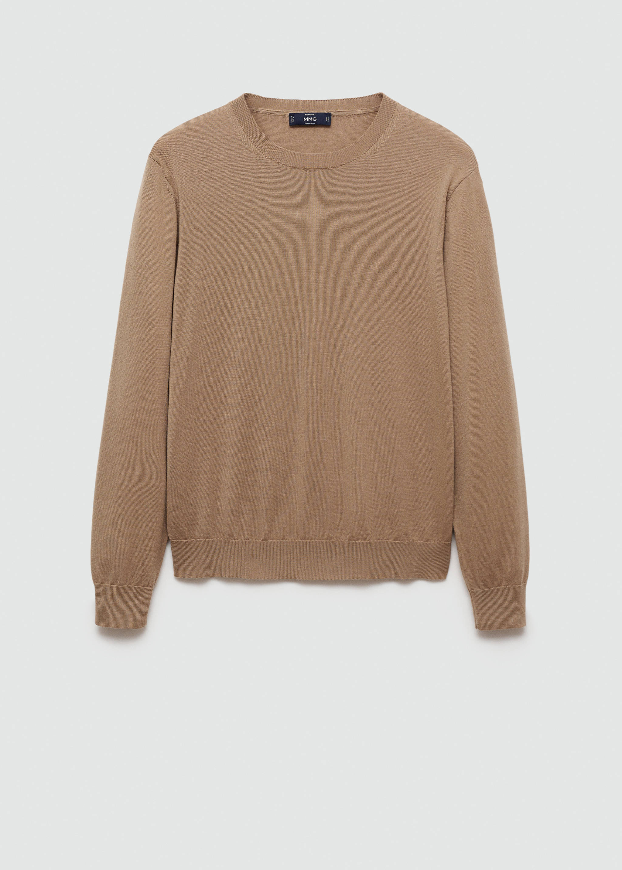 100% wool medium-knit sweater - Article without model