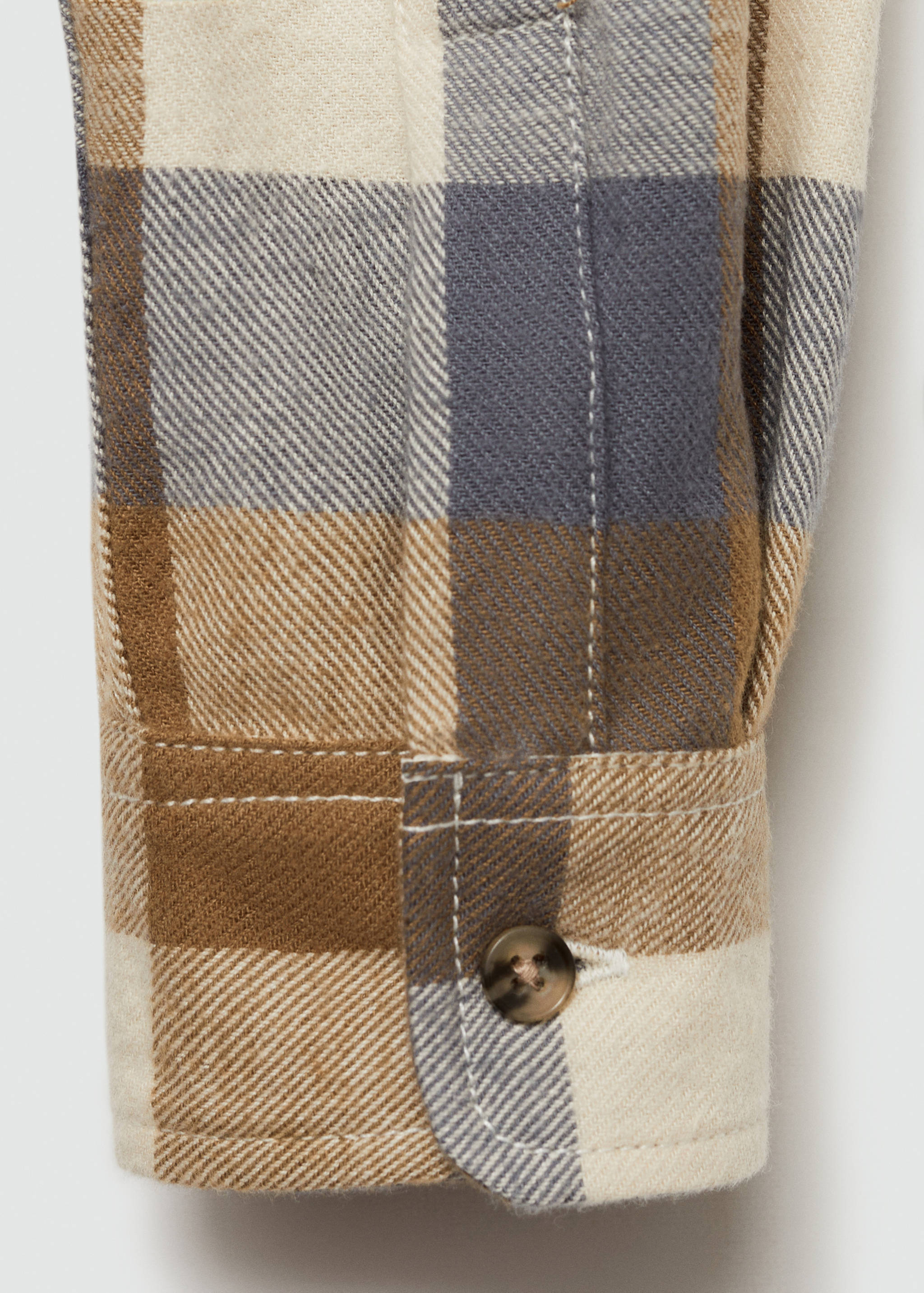 Chemise à carreaux en coton - Détail de l'article 0