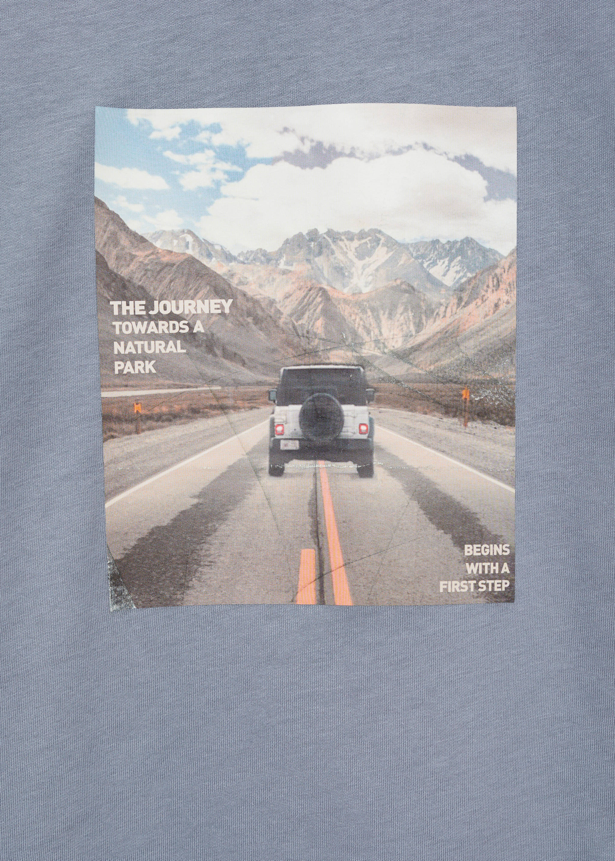 Printed cotton-blend T-shirt - Details of the article 8