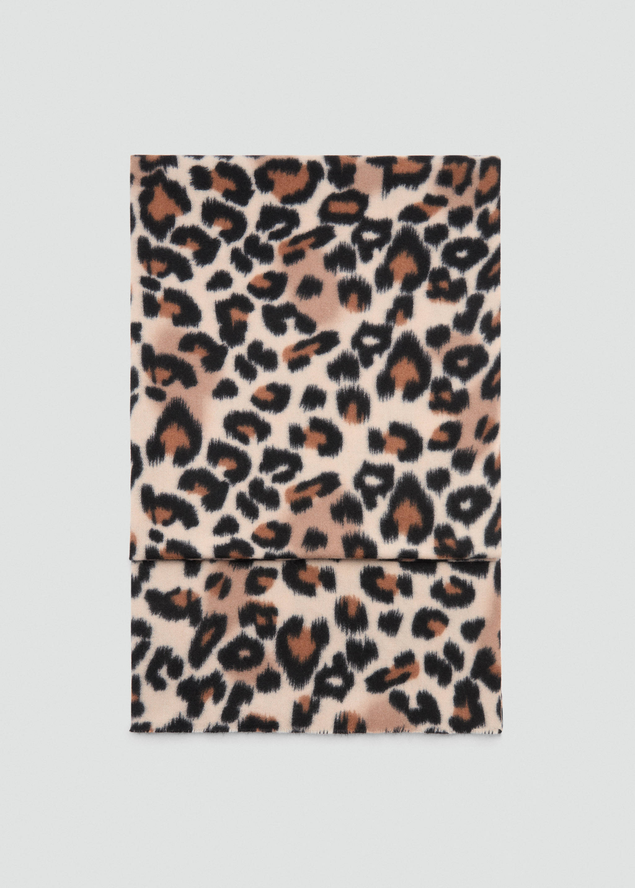 Écharpe imprimée léopard - Article sans modèle