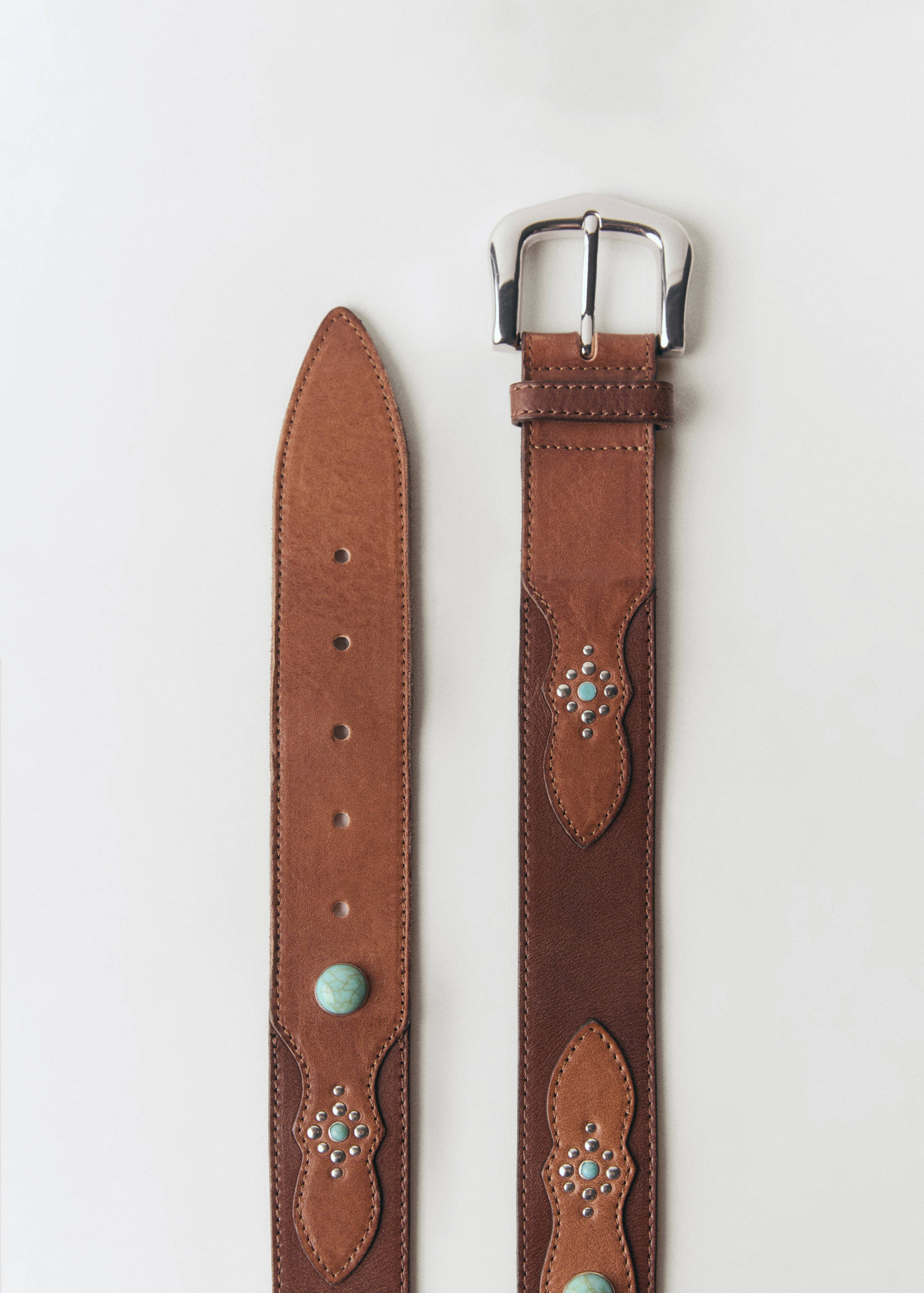 Leather belt - Details of the article 1