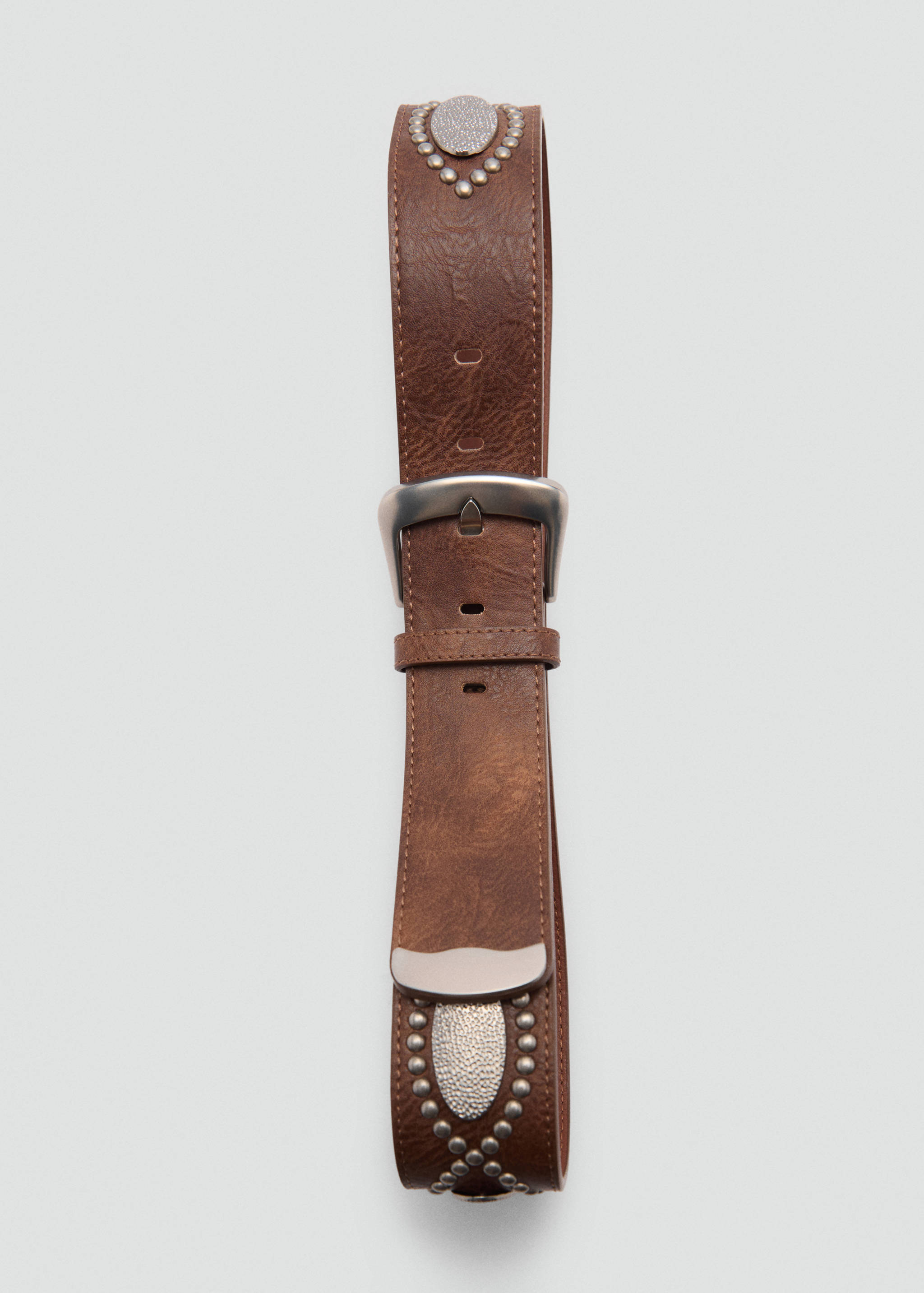 Metal appliqué belt - Details of the article 2