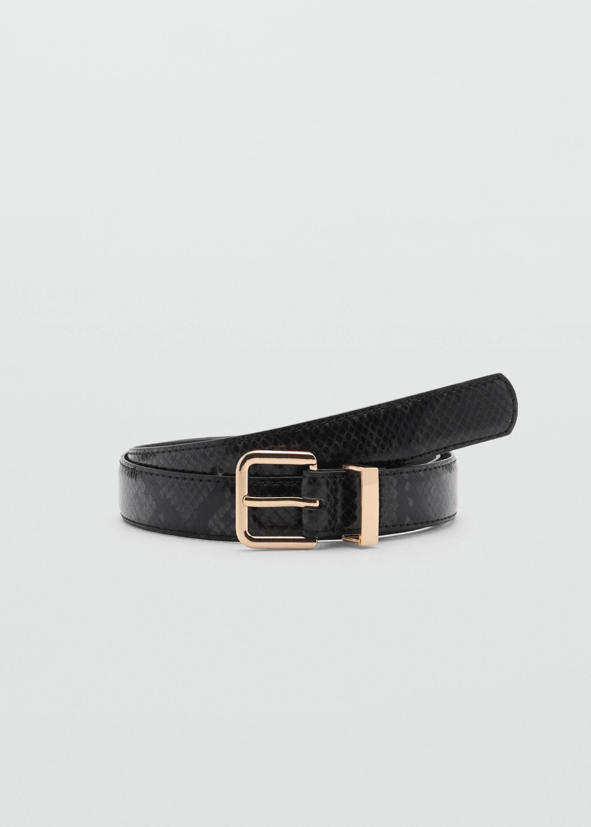 Snake-effect belt - Article without model