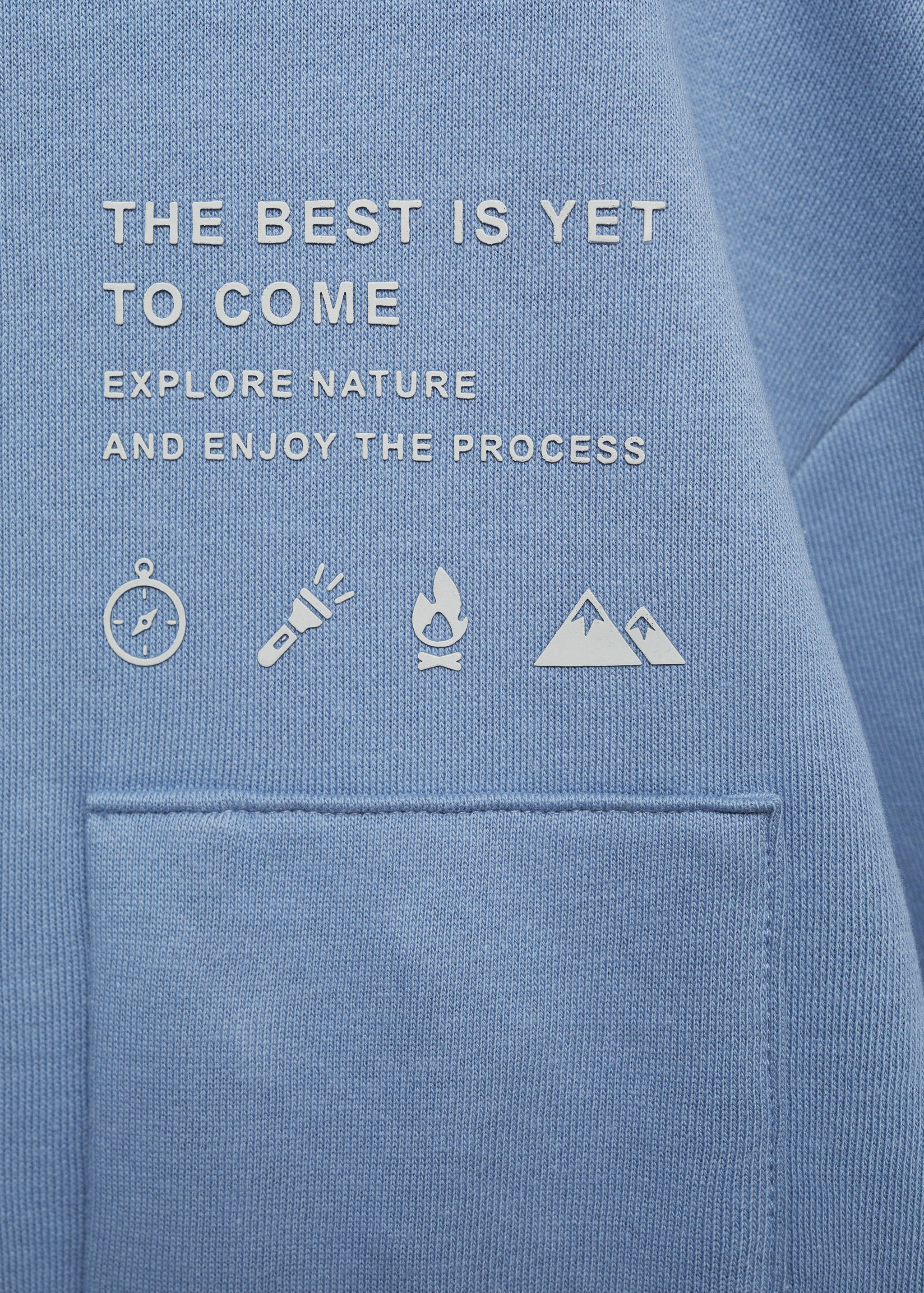 Printed cotton sweatshirt - Details of the article 8